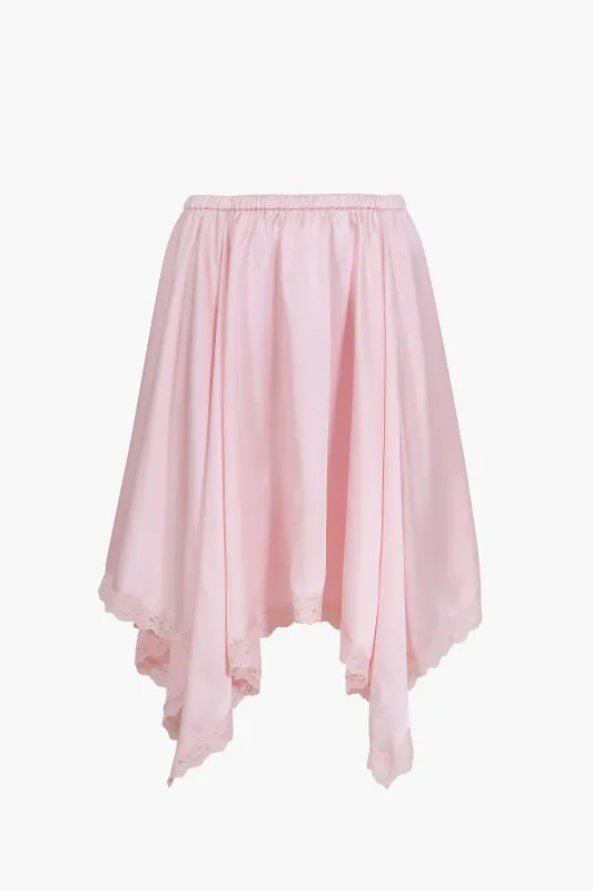 SOPHIE SKIRT IN PINK made by Sandy Liang