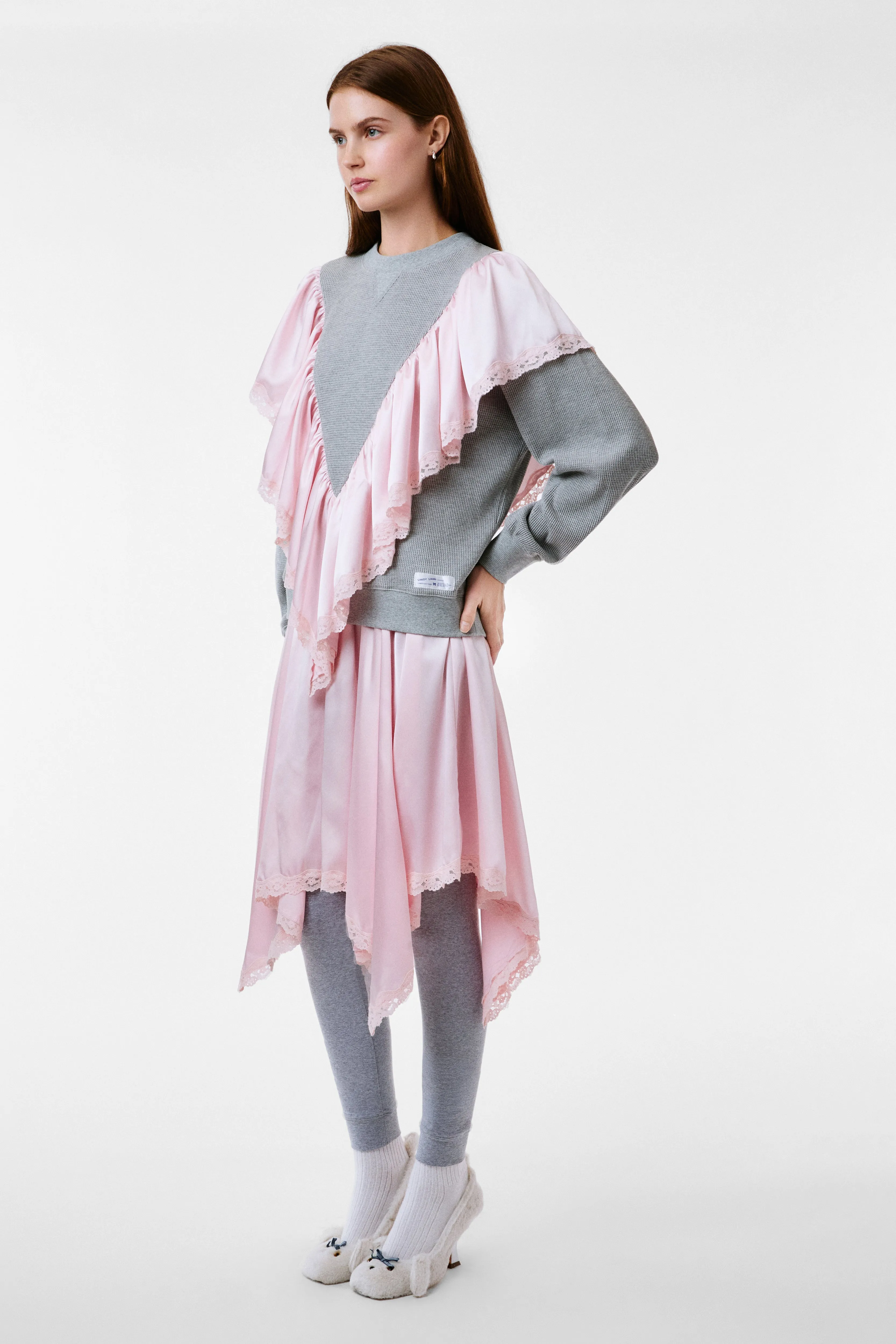 SOPHIE SKIRT IN PINK sold by Sandy Liang product image thumbnail 4