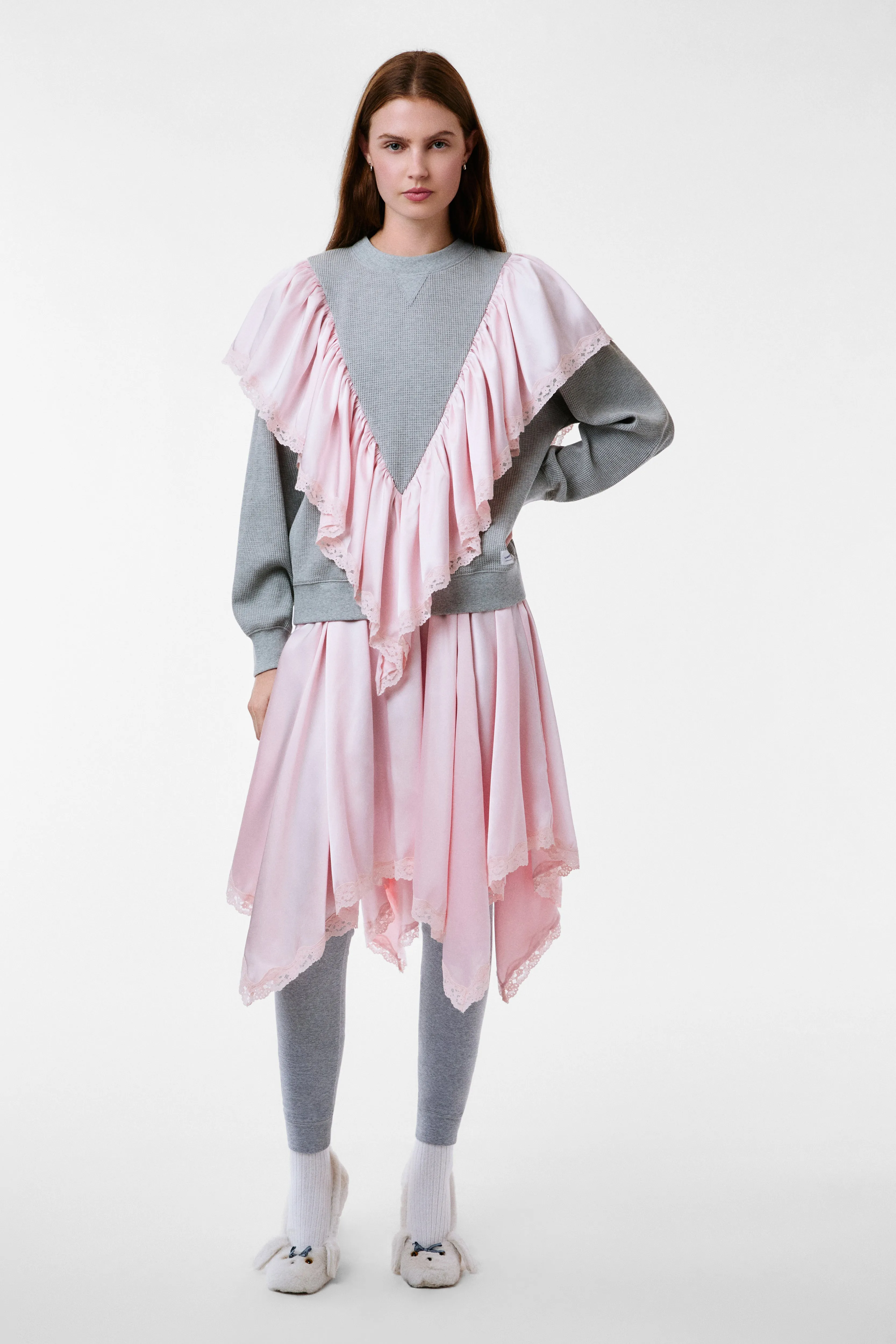 SOPHIE SKIRT IN PINK sold by Sandy Liang product image thumbnail 2