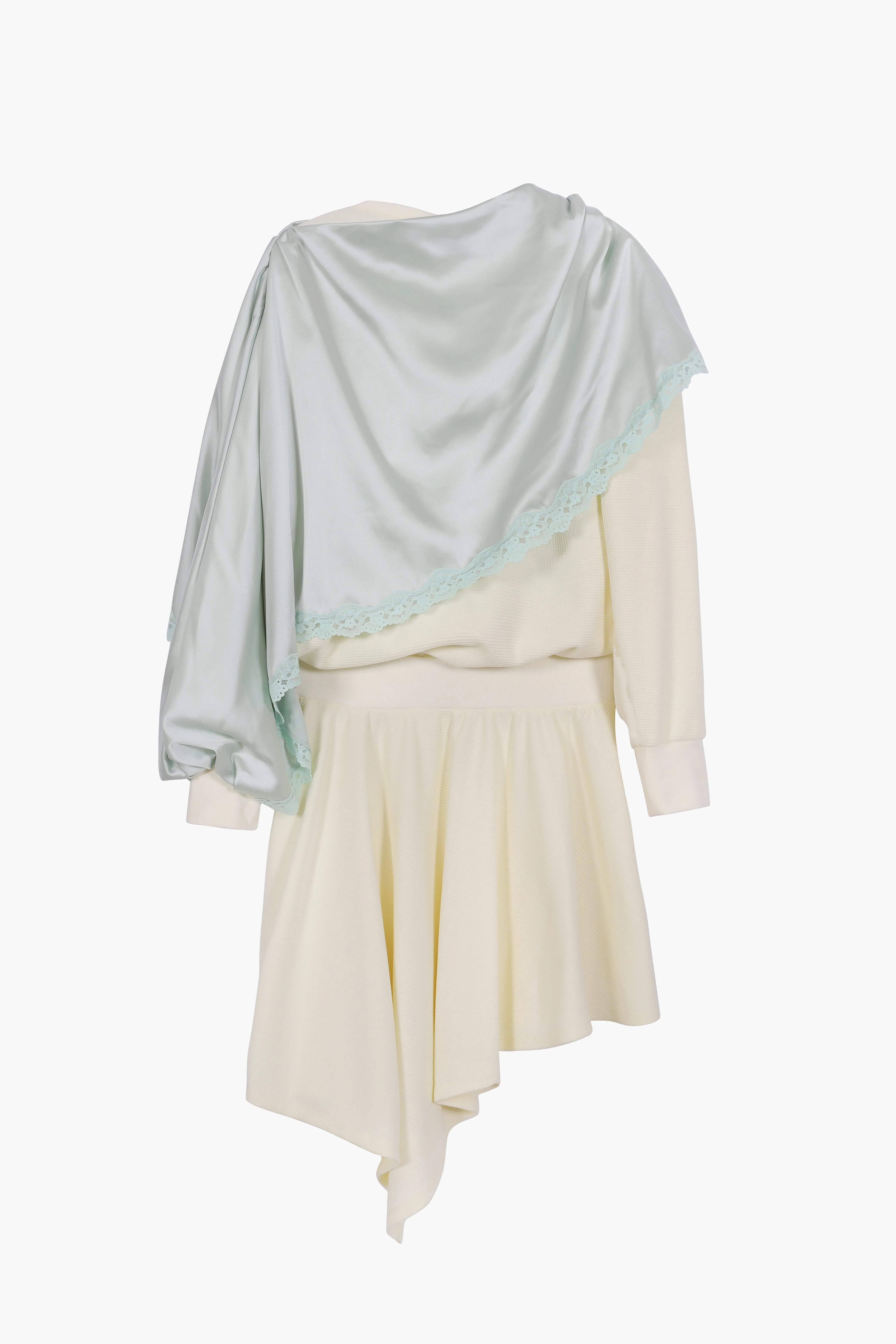 TULSA DRESS IN CREAM sold by Sandy Liang