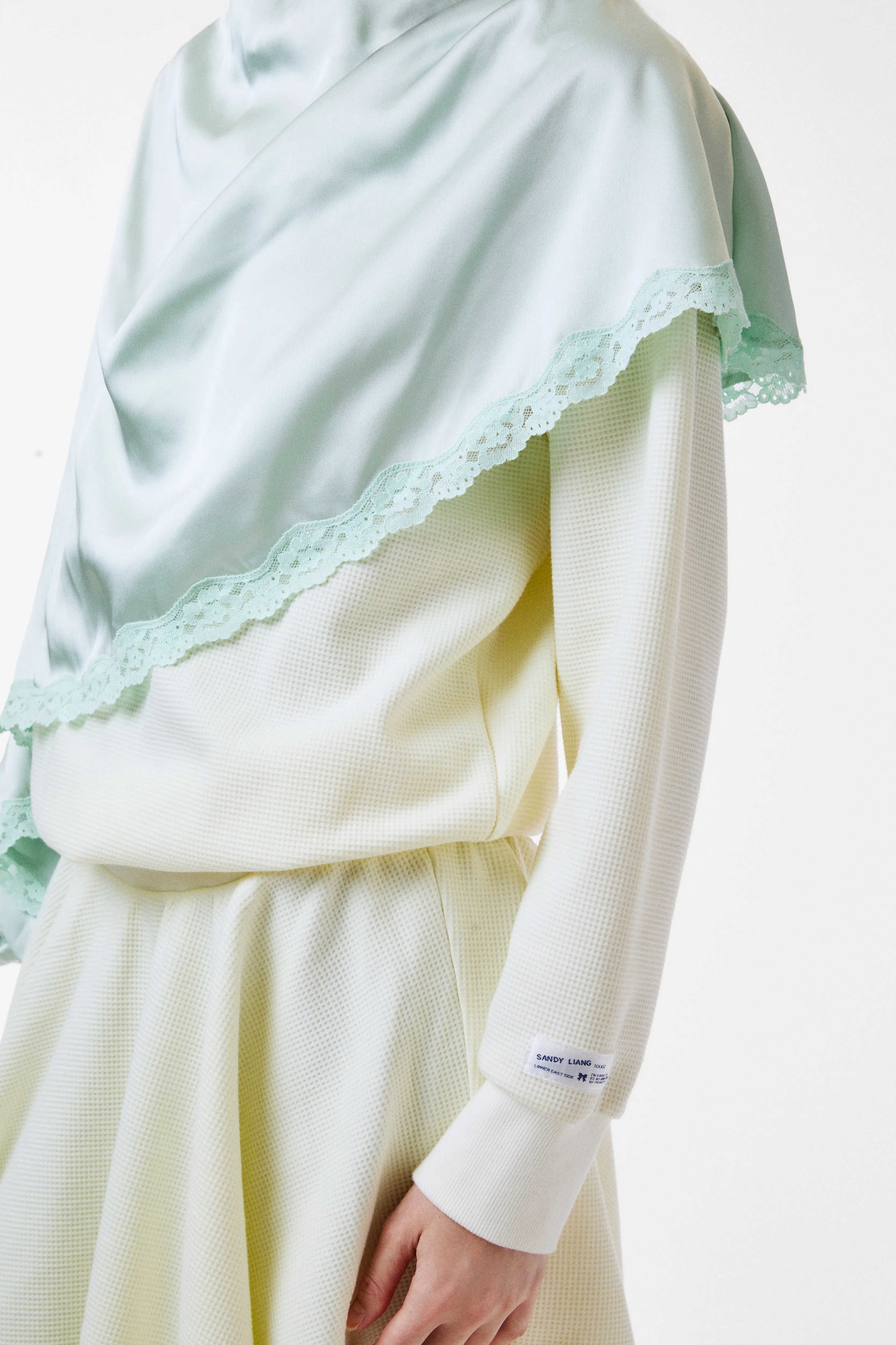 TULSA DRESS IN CREAM sold by Sandy Liang product image thumbnail 5