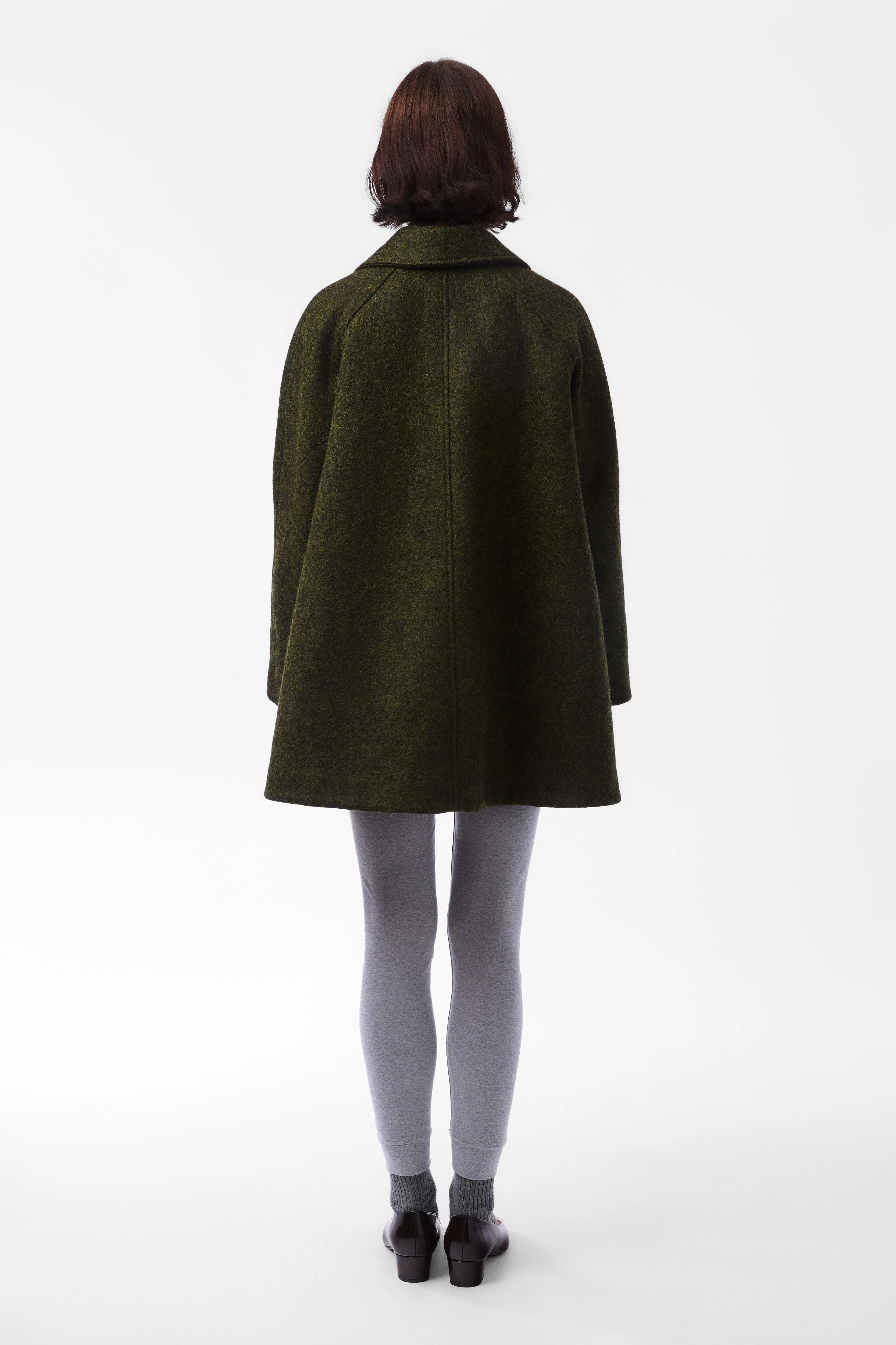HUXLEY TRENCH IN MOSS GREEN sold by Sandy Liang product image thumbnail 5
