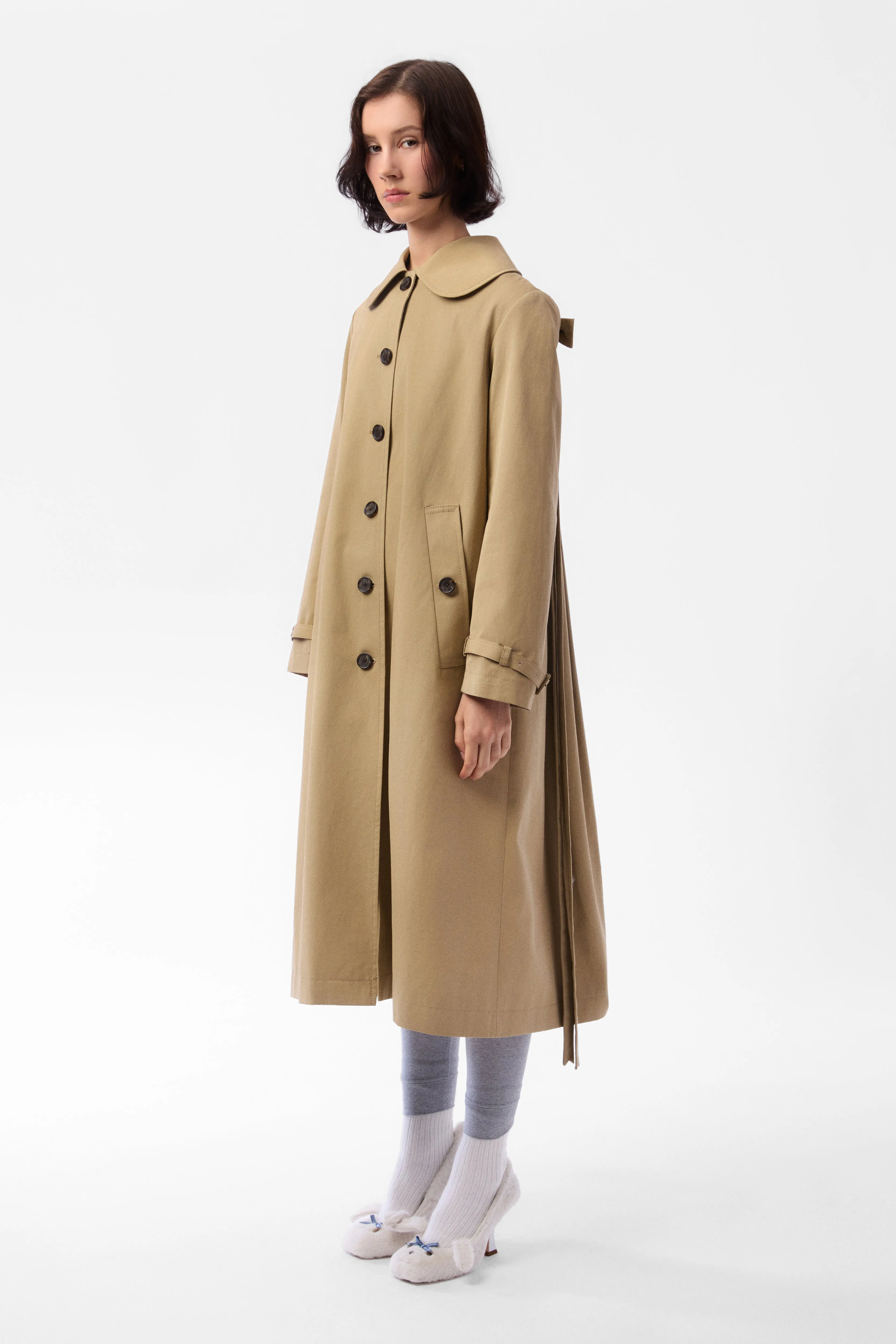 BALLENA TRENCH sold by Sandy Liang product image thumbnail 3