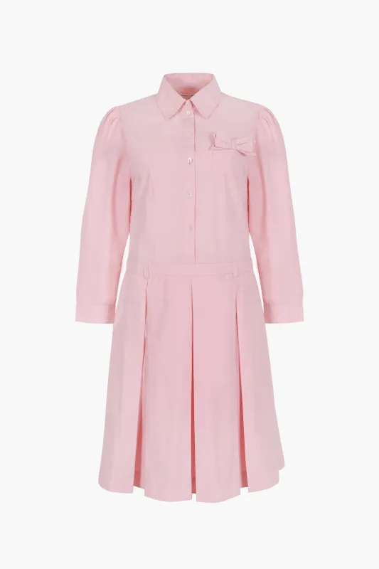 MURRAY DRESS IN PINK made by Sandy Liang