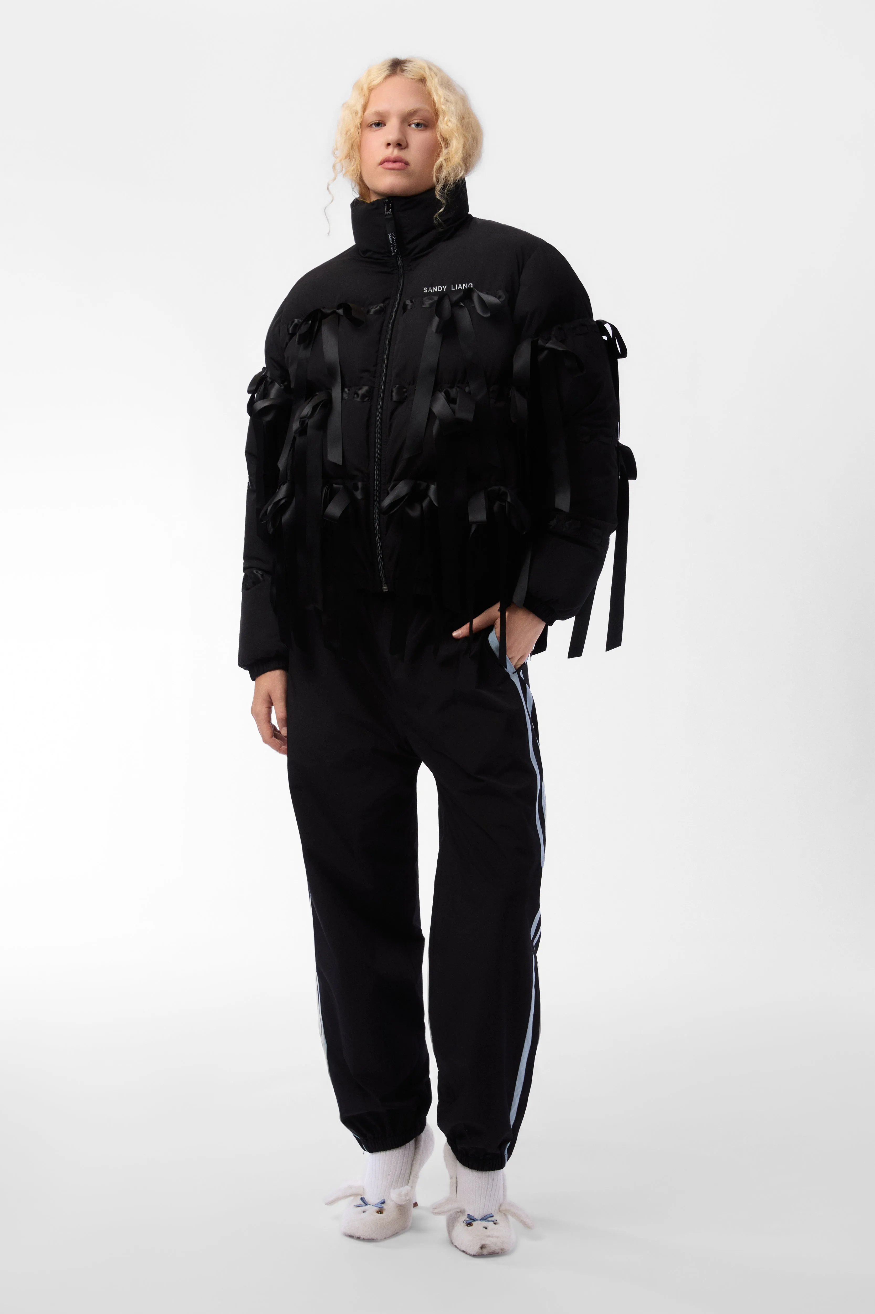 PAPRIKA PANT IN BLACK sold by Sandy Liang product image thumbnail 2