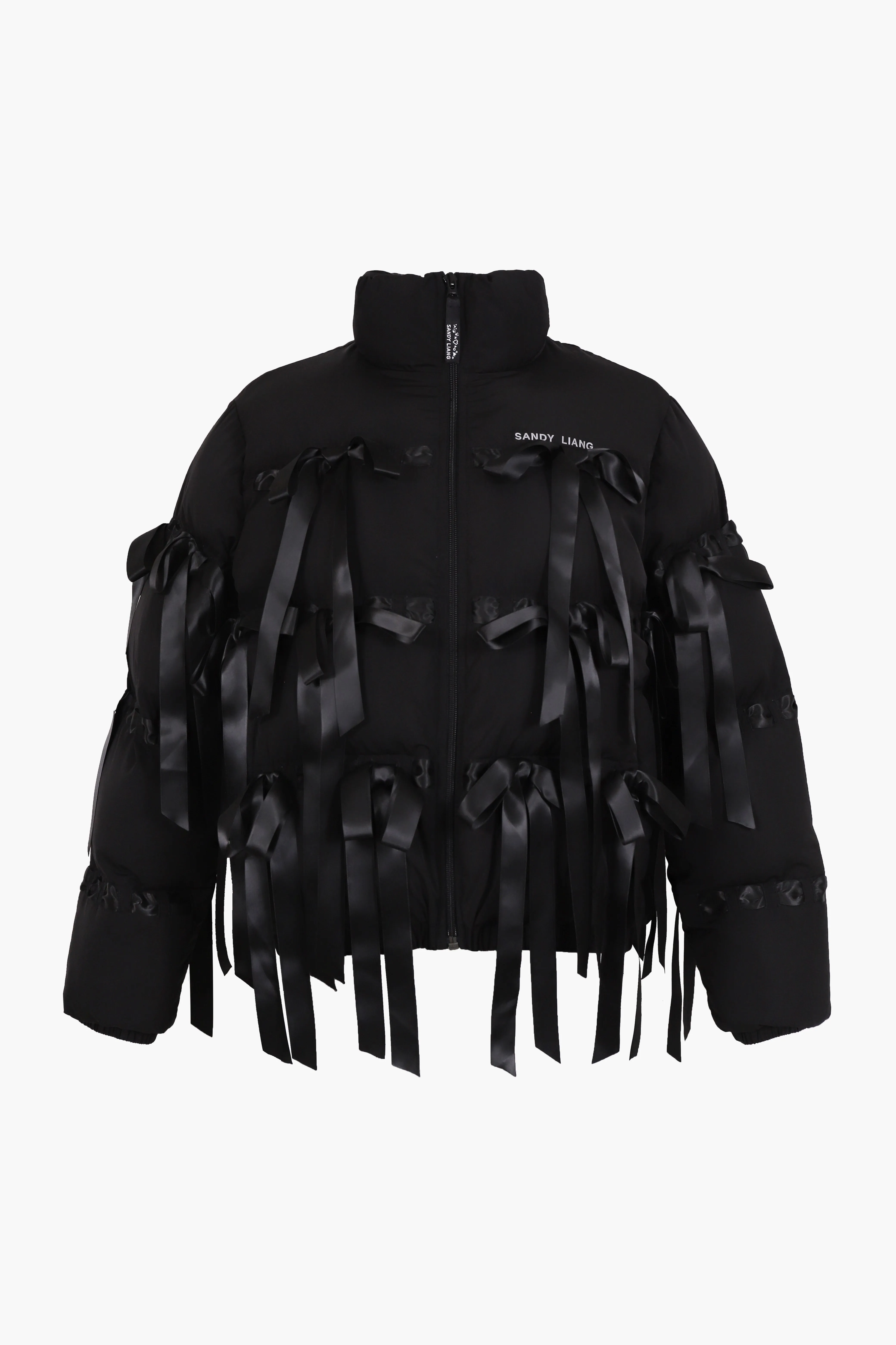 VISBY PUFFER IN BLACK sold by Sandy Liang
