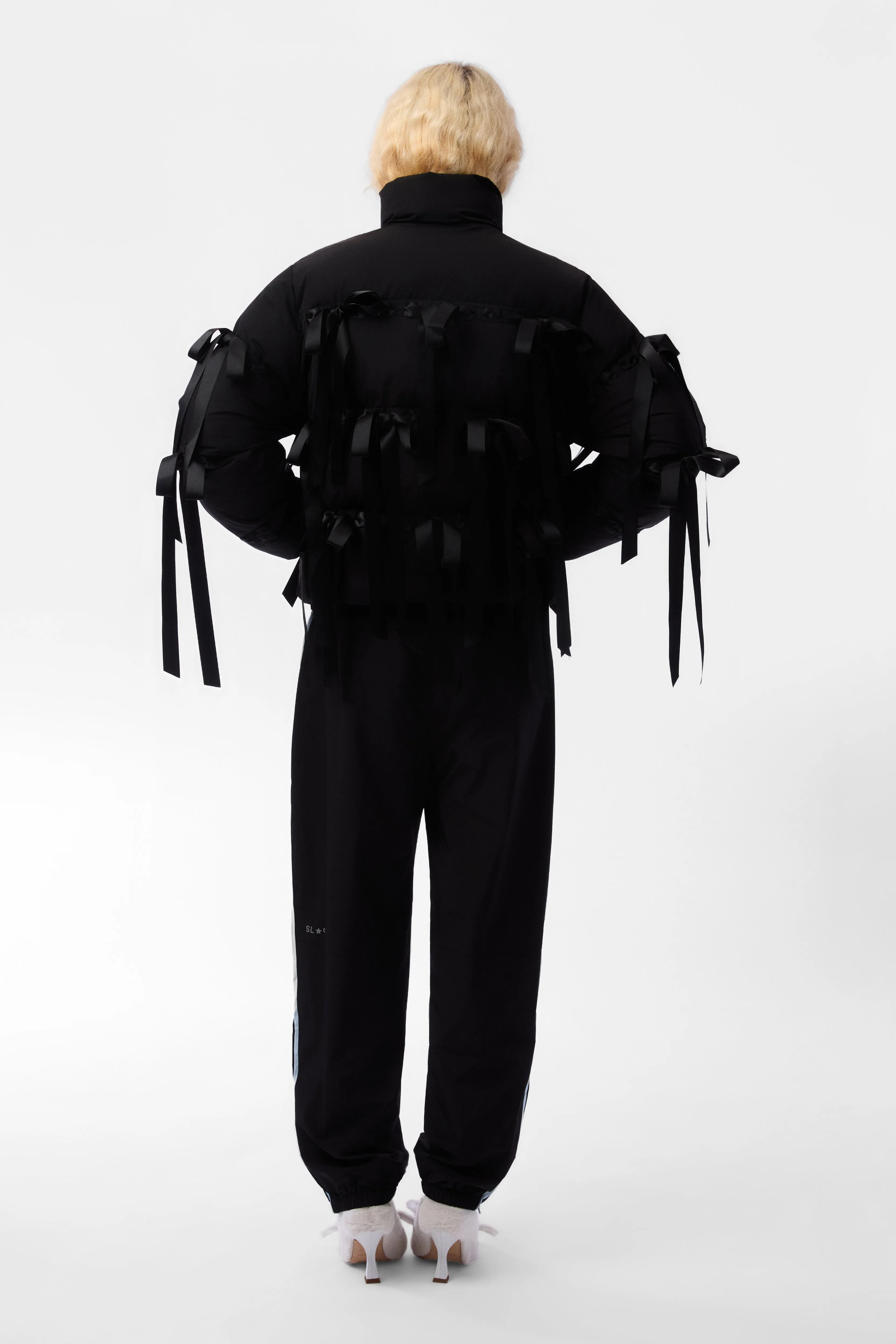 VISBY PUFFER IN BLACK sold by Sandy Liang product image thumbnail 5