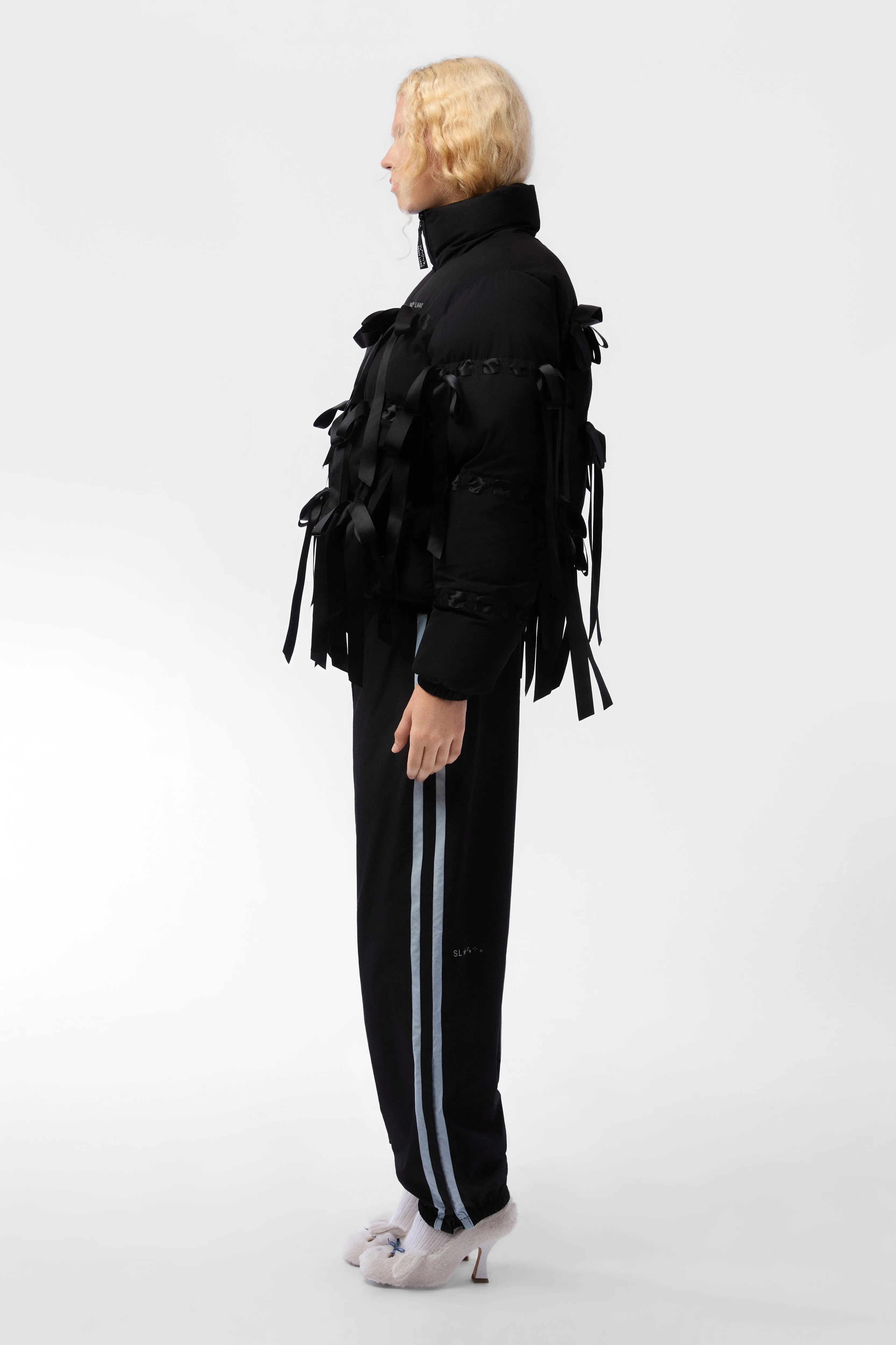 VISBY PUFFER IN BLACK sold by Sandy Liang product image thumbnail 3