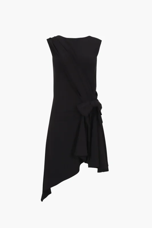 CELLO DRESS IN BLACK made by Sandy Liang