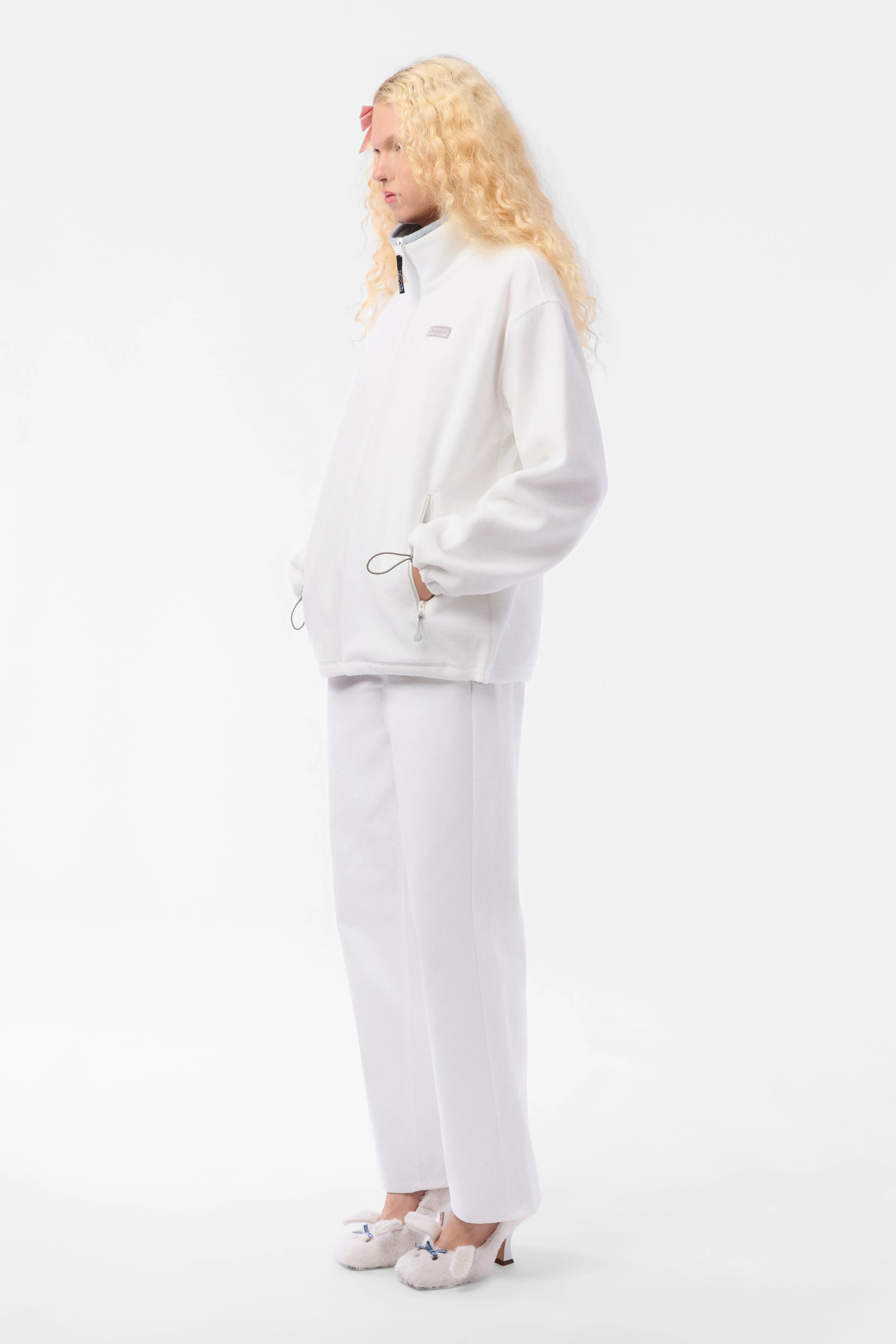 DAWSON JACKET IN SNOW sold by Sandy Liang product image thumbnail 3