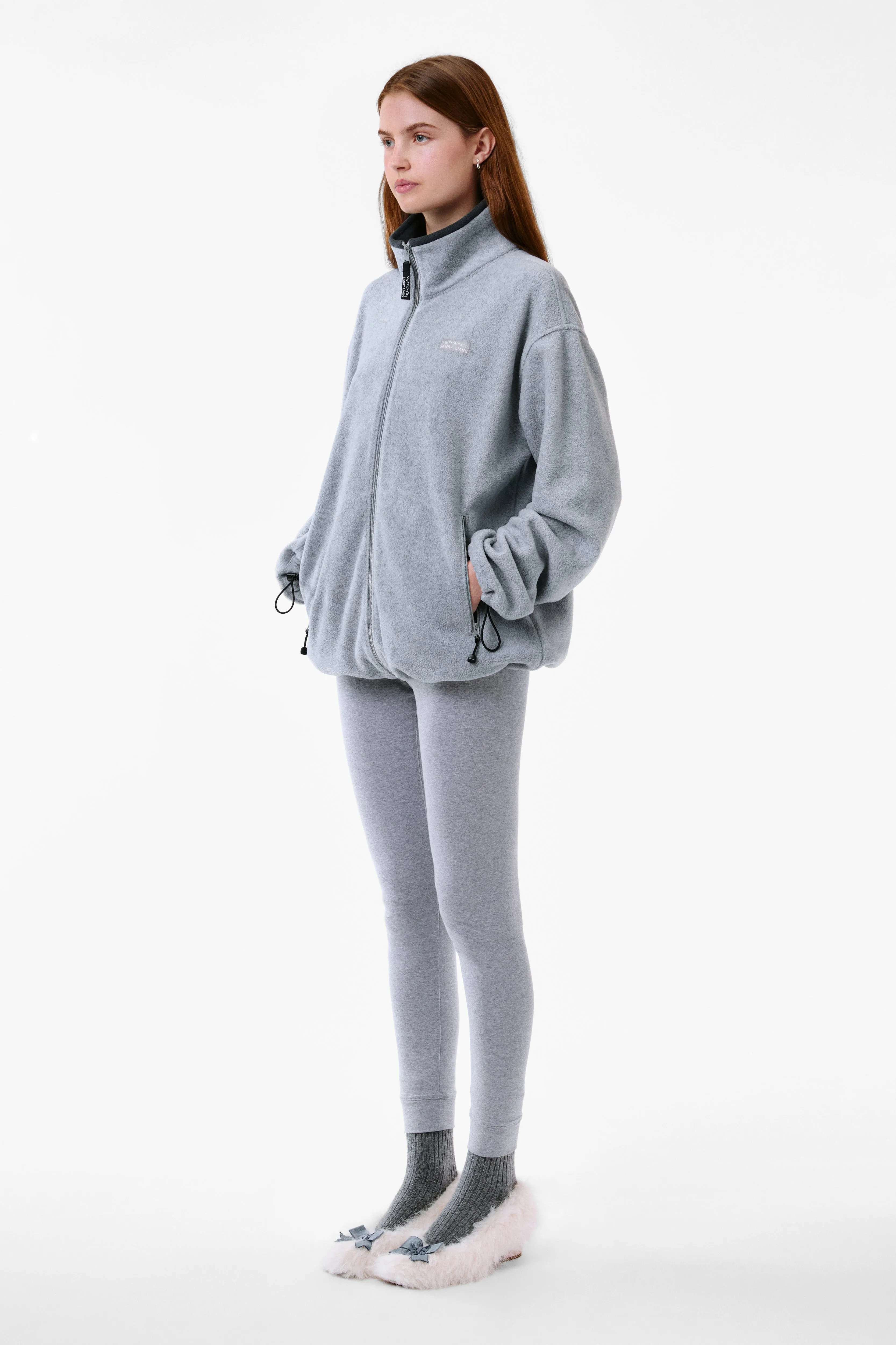 DAWSON JACKET IN LIGHT GREY sold by Sandy Liang product image thumbnail 4