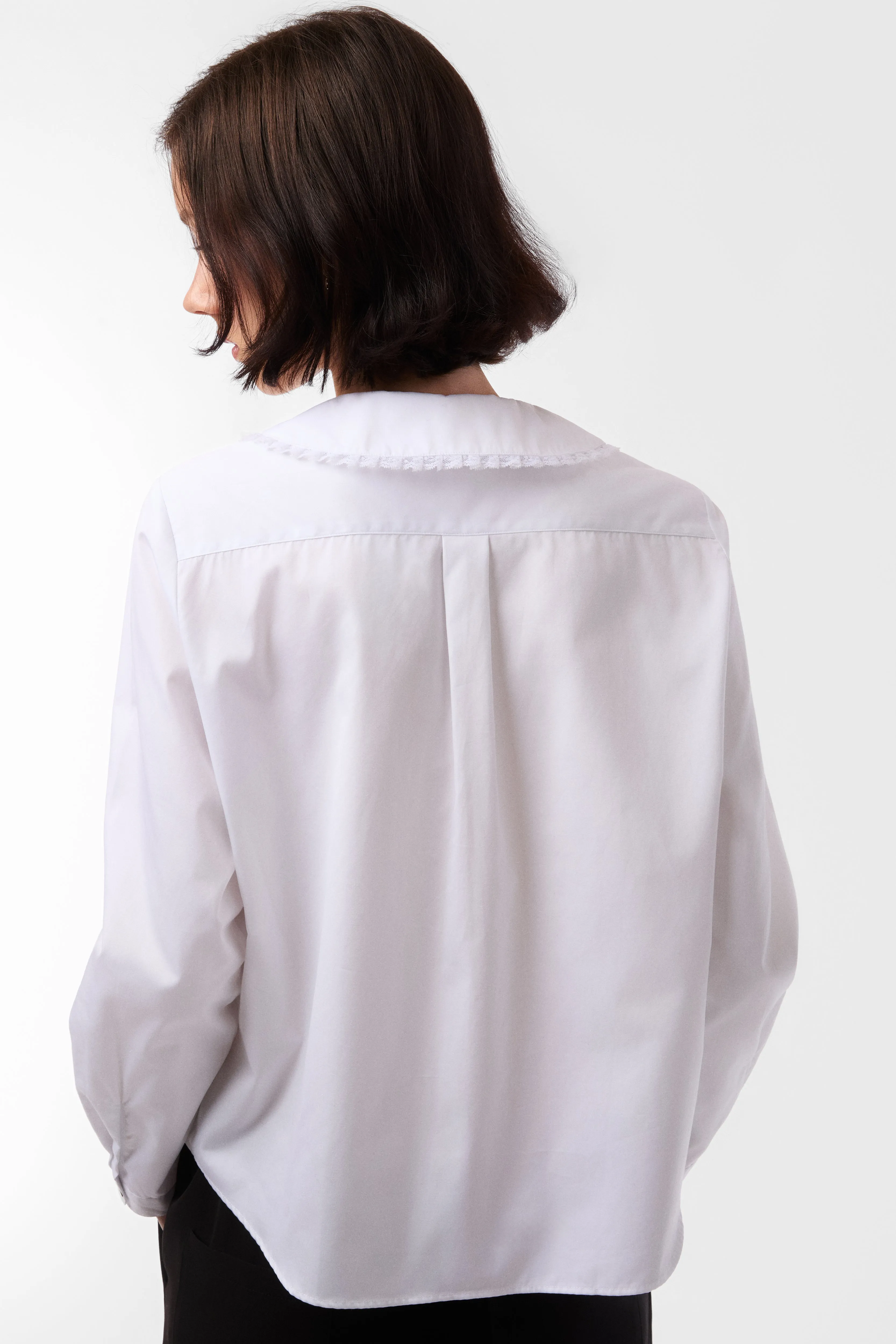 WEMBLEY TOP IN WHITE sold by Sandy Liang product image thumbnail 5