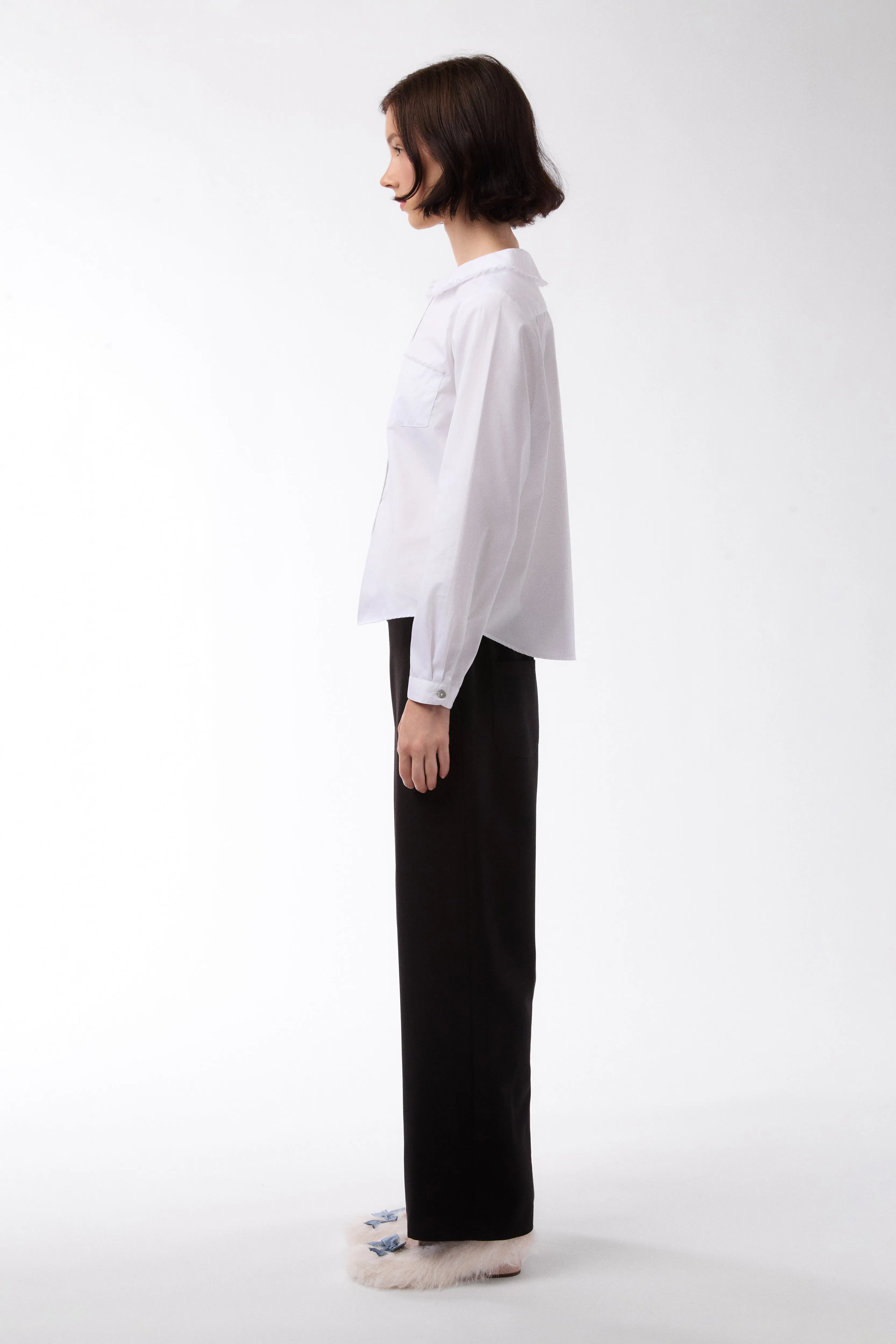 WEMBLEY TOP IN WHITE sold by Sandy Liang product image thumbnail 4