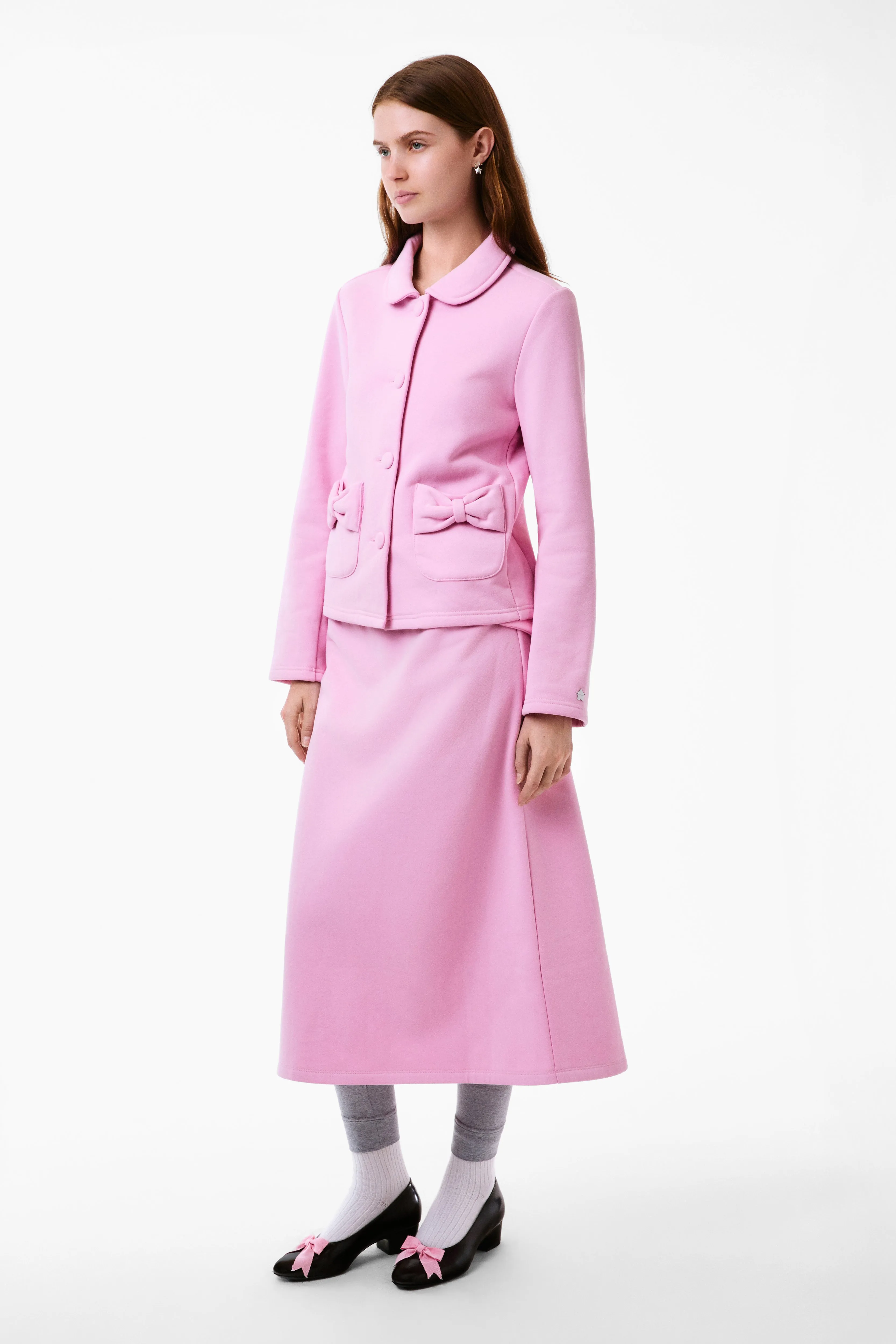 KNOLL JACKET IN PINK sold by Sandy Liang product image thumbnail 2