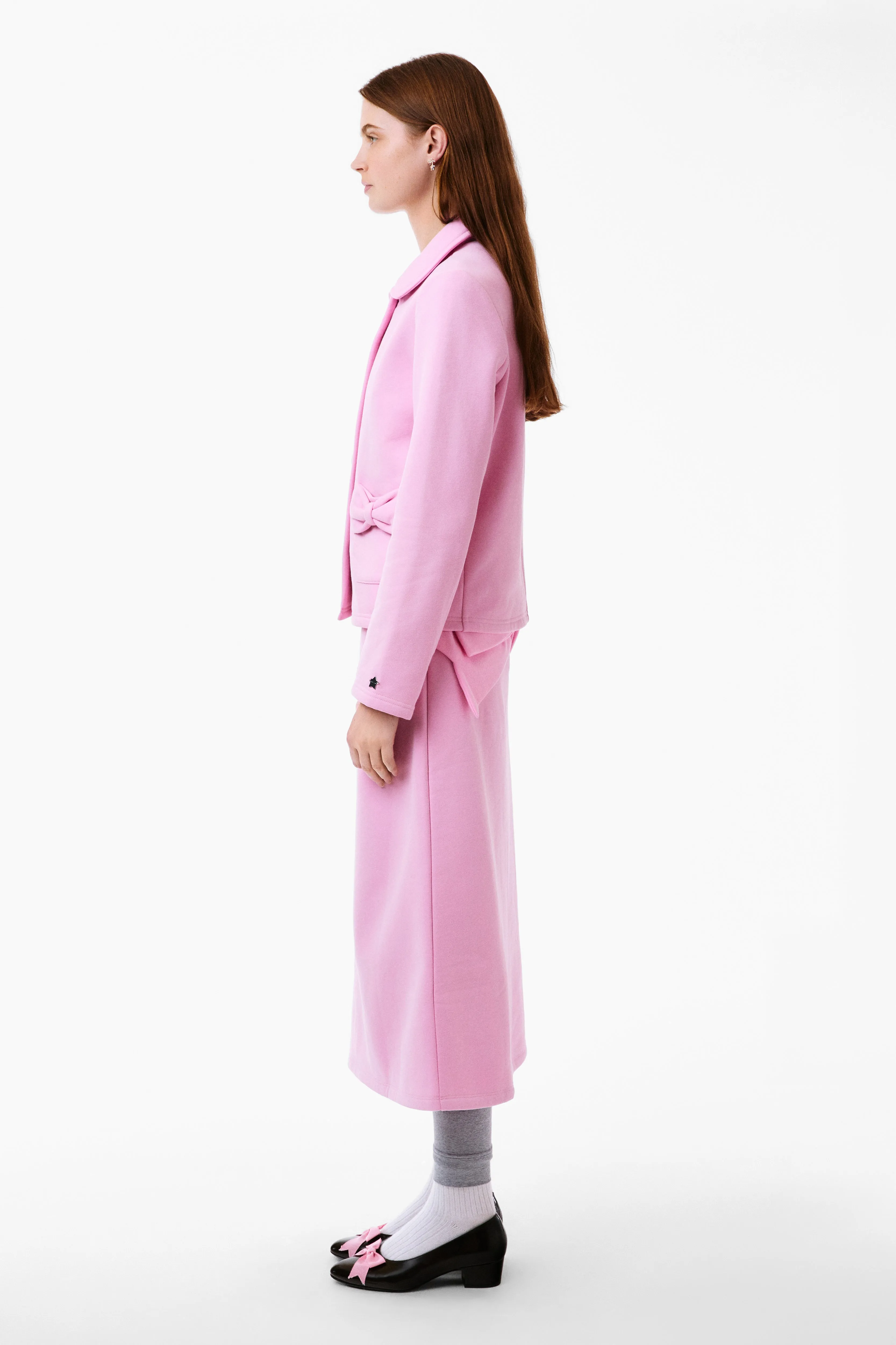 KNOLL JACKET IN PINK sold by Sandy Liang product image thumbnail 3