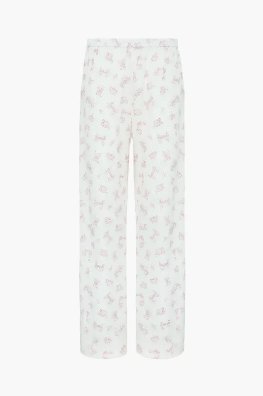 SL X COU COU: THE PAJAMA PANT made by Sandy Liang