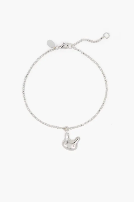 TERMINATOR BUNNY BRACELET IN STERLING SILVER made by Sandy Liang