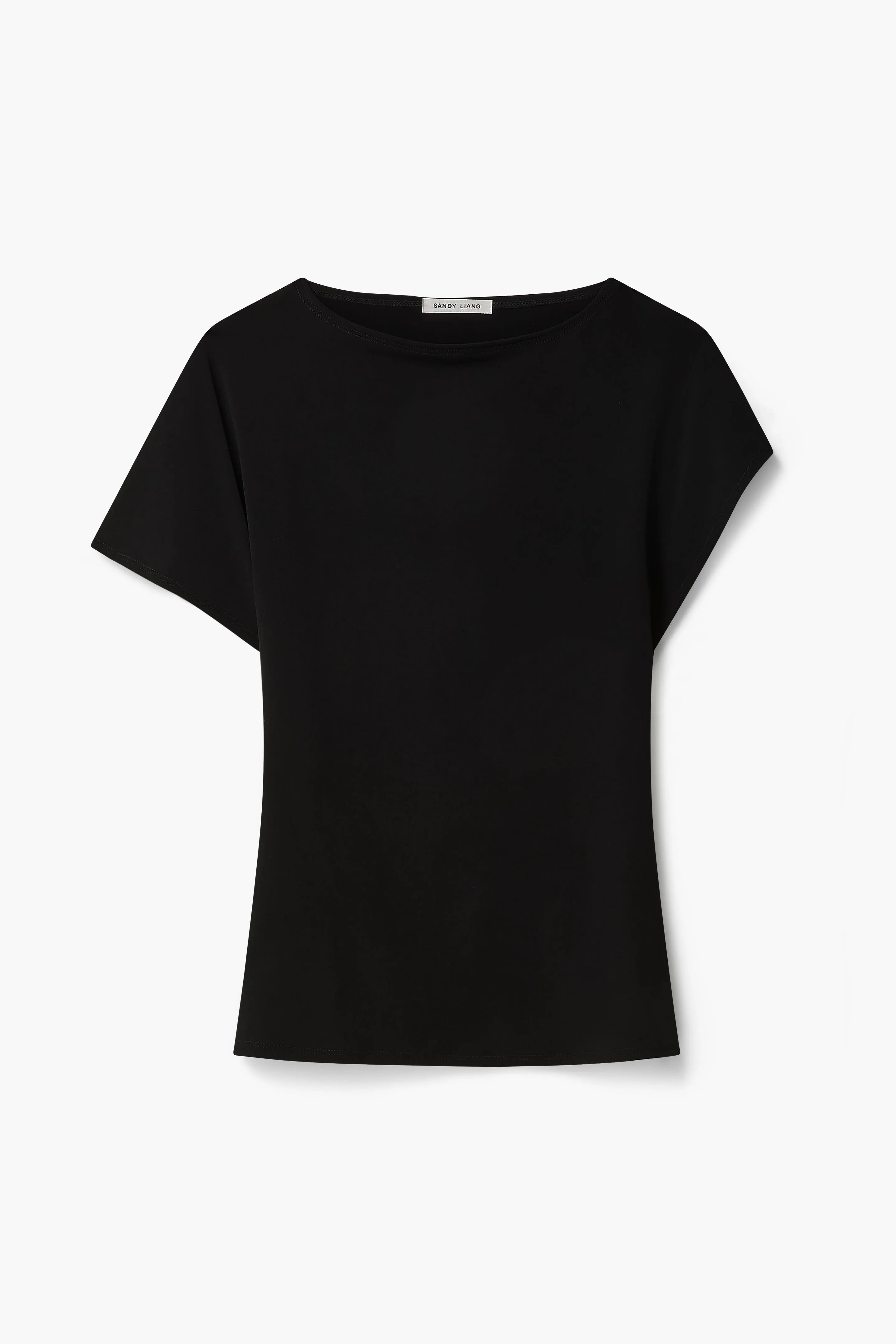 NARA TOP IN BLACK sold by Sandy Liang