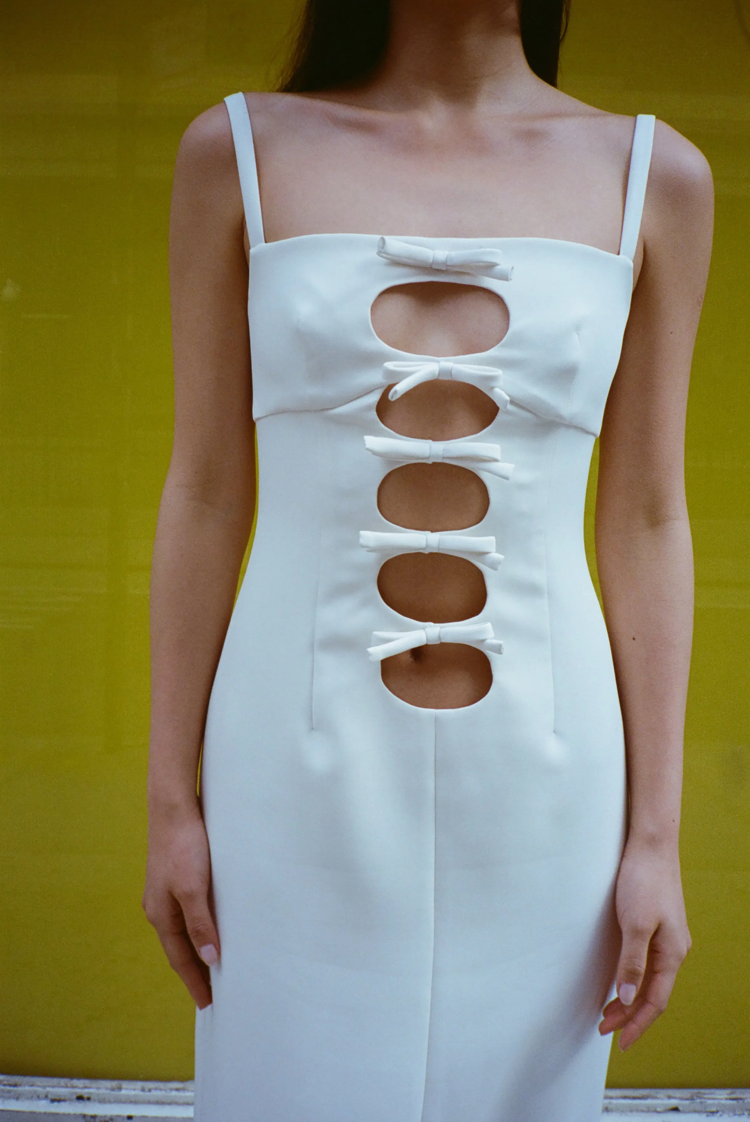 LEONIE DRESS IN BONE sold by Sandy Liang product image thumbnail 2
