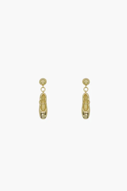 【関税・送料込】SANDY LIANGシルバー＆ゴールドBallerinaピアス SANDY LIANG Silver & Gold Ballerina Earrings | REVERSIBLE