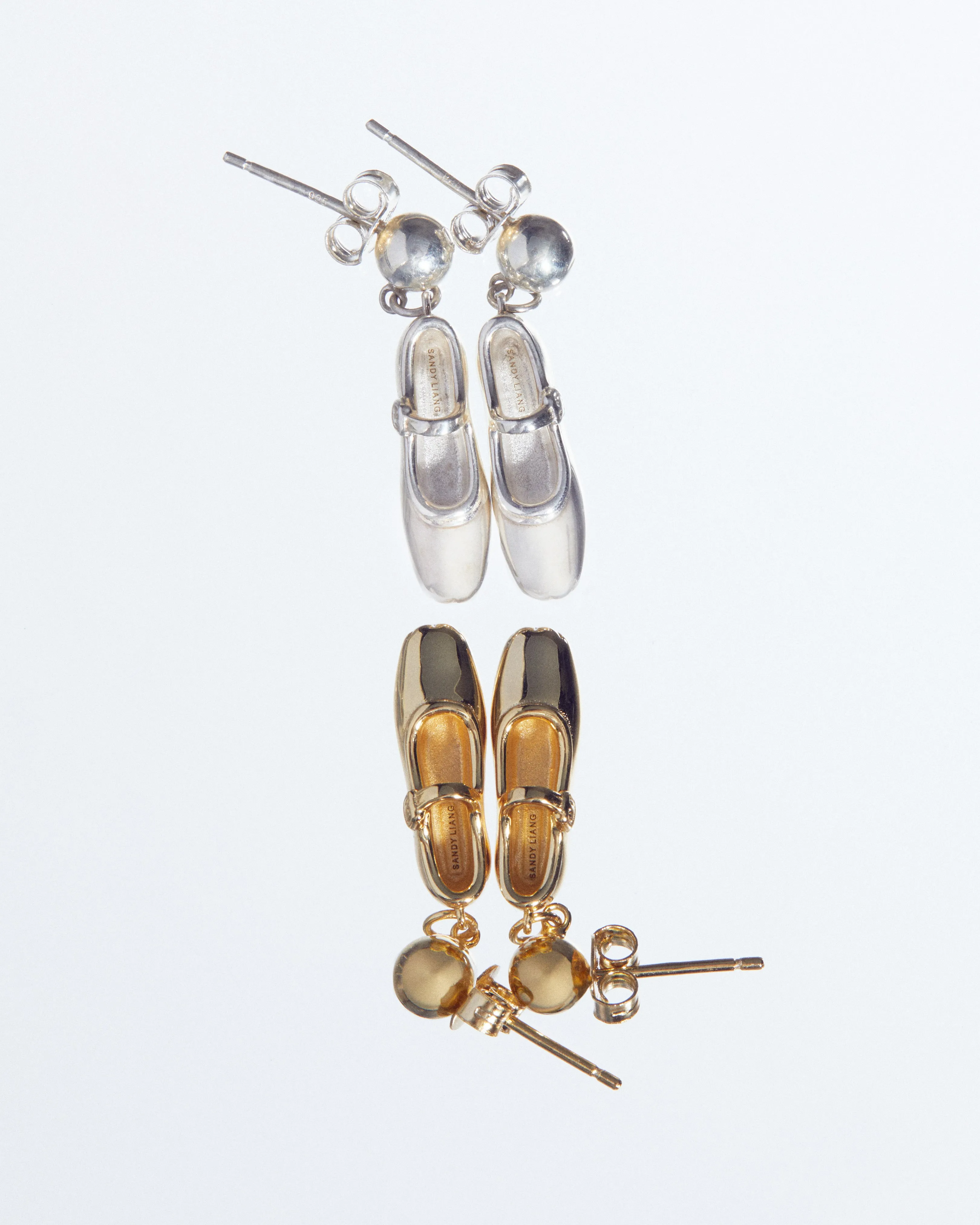 BOYLSTON EARRINGS IN GOLD VERMEIL sold by Sandy Liang product image thumbnail 2