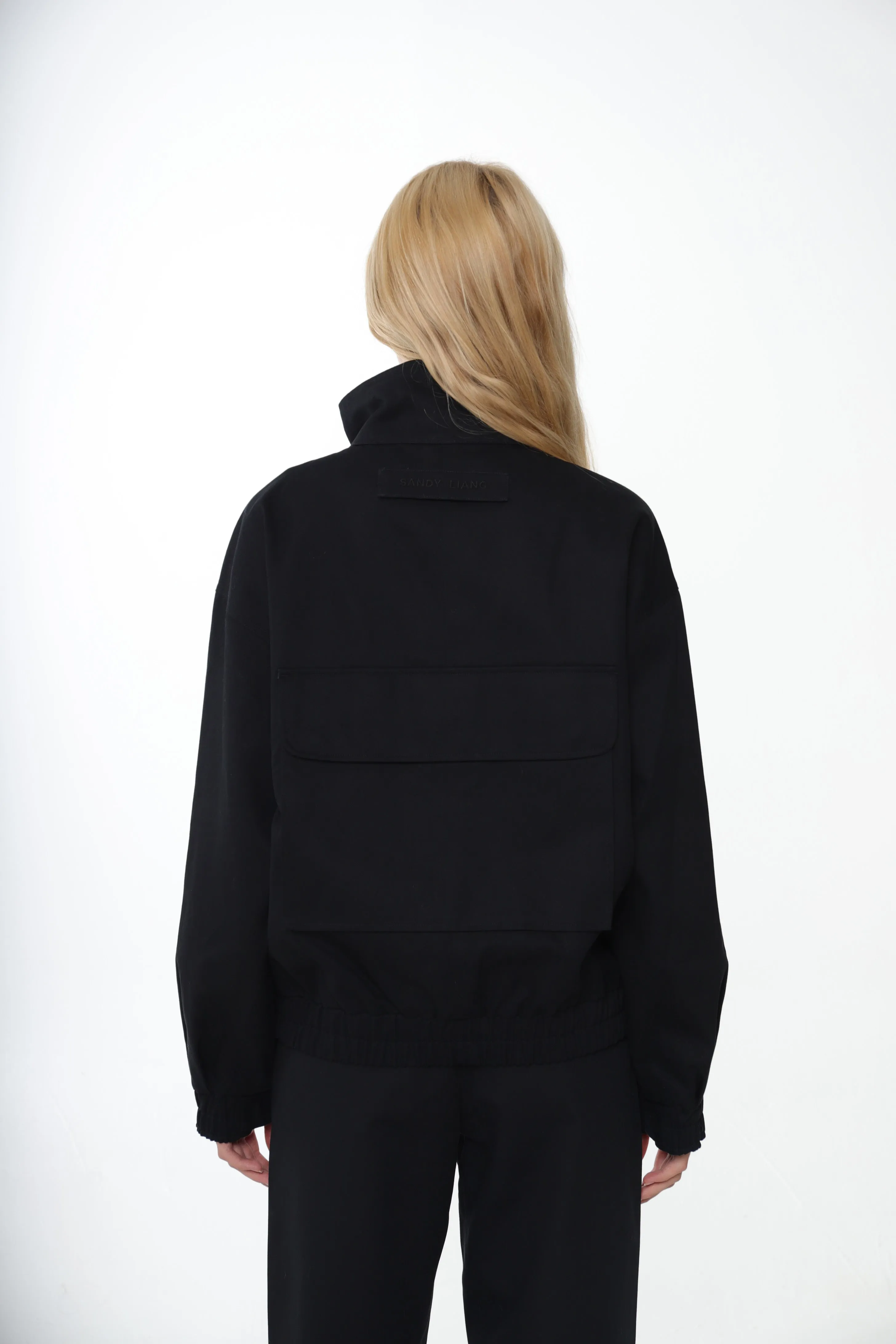 PAPAS JACKET IN BLACK sold by Sandy Liang product image thumbnail 4