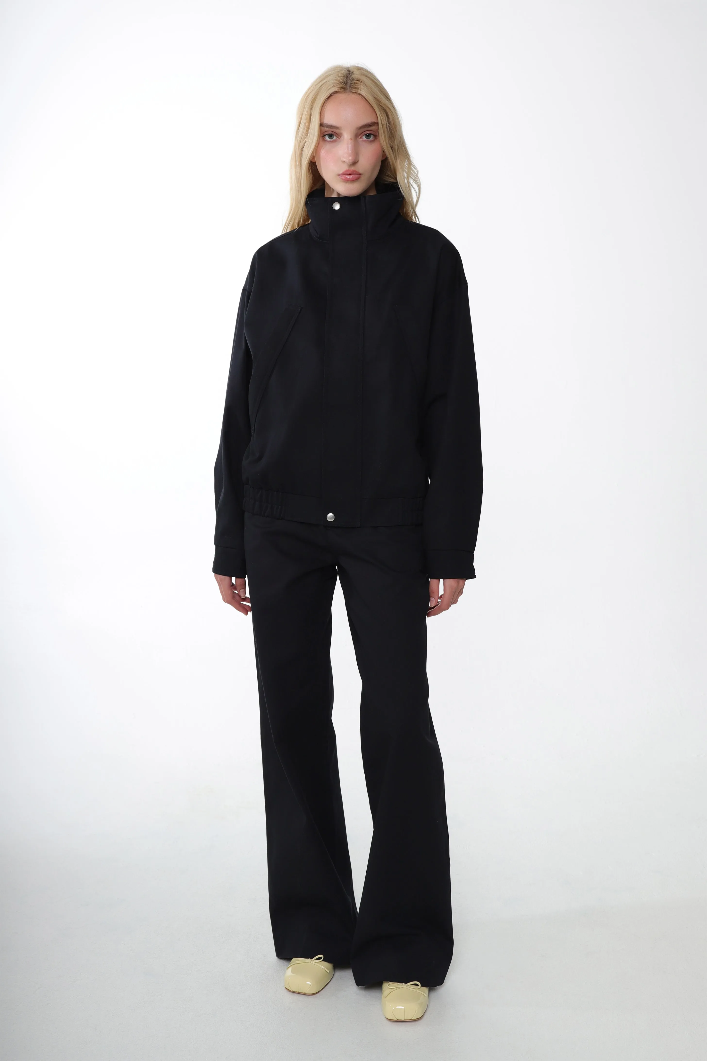 PAPAS JACKET IN BLACK sold by Sandy Liang product image thumbnail 2