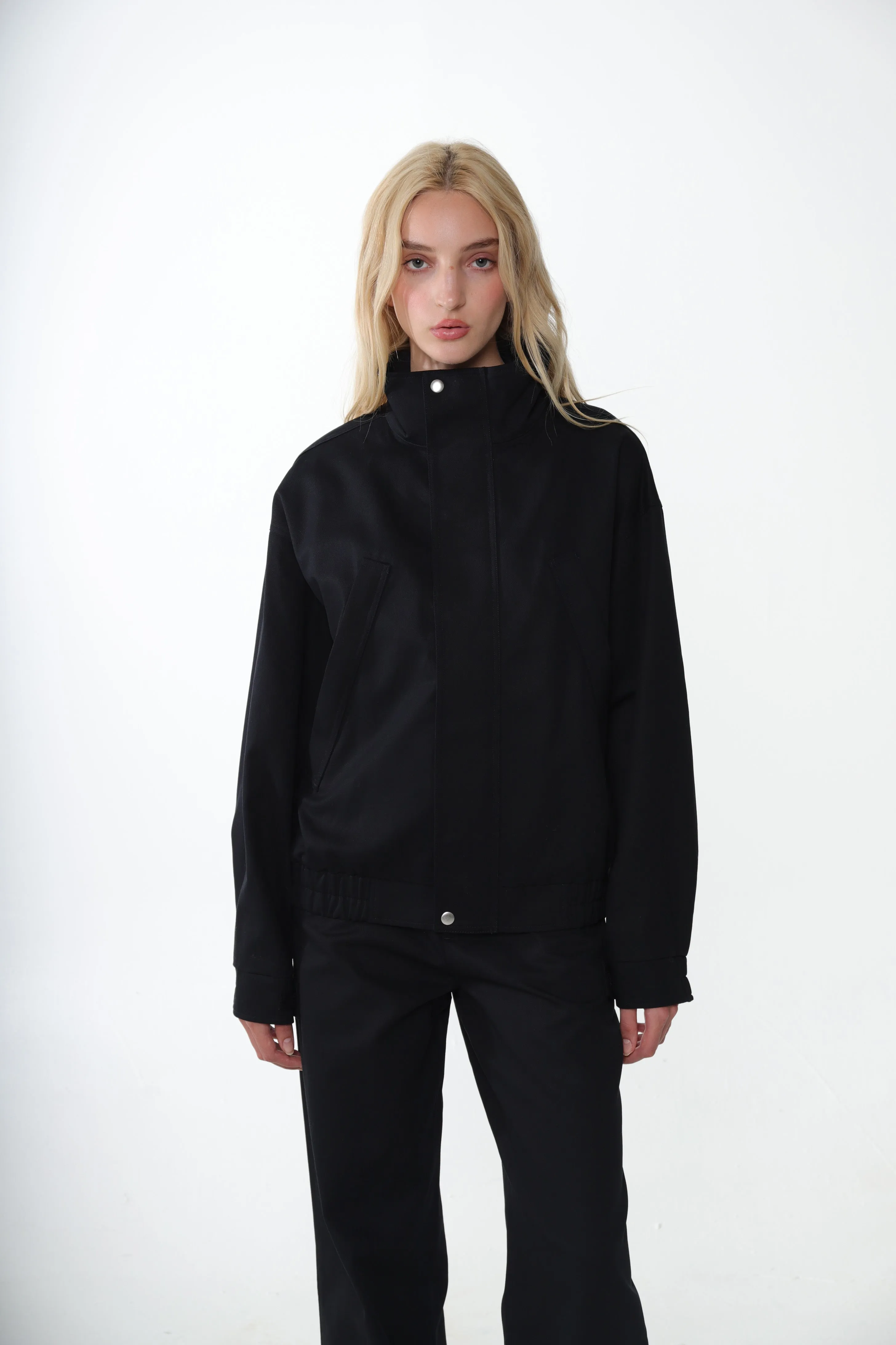 PAPAS JACKET IN BLACK sold by Sandy Liang product image thumbnail 5