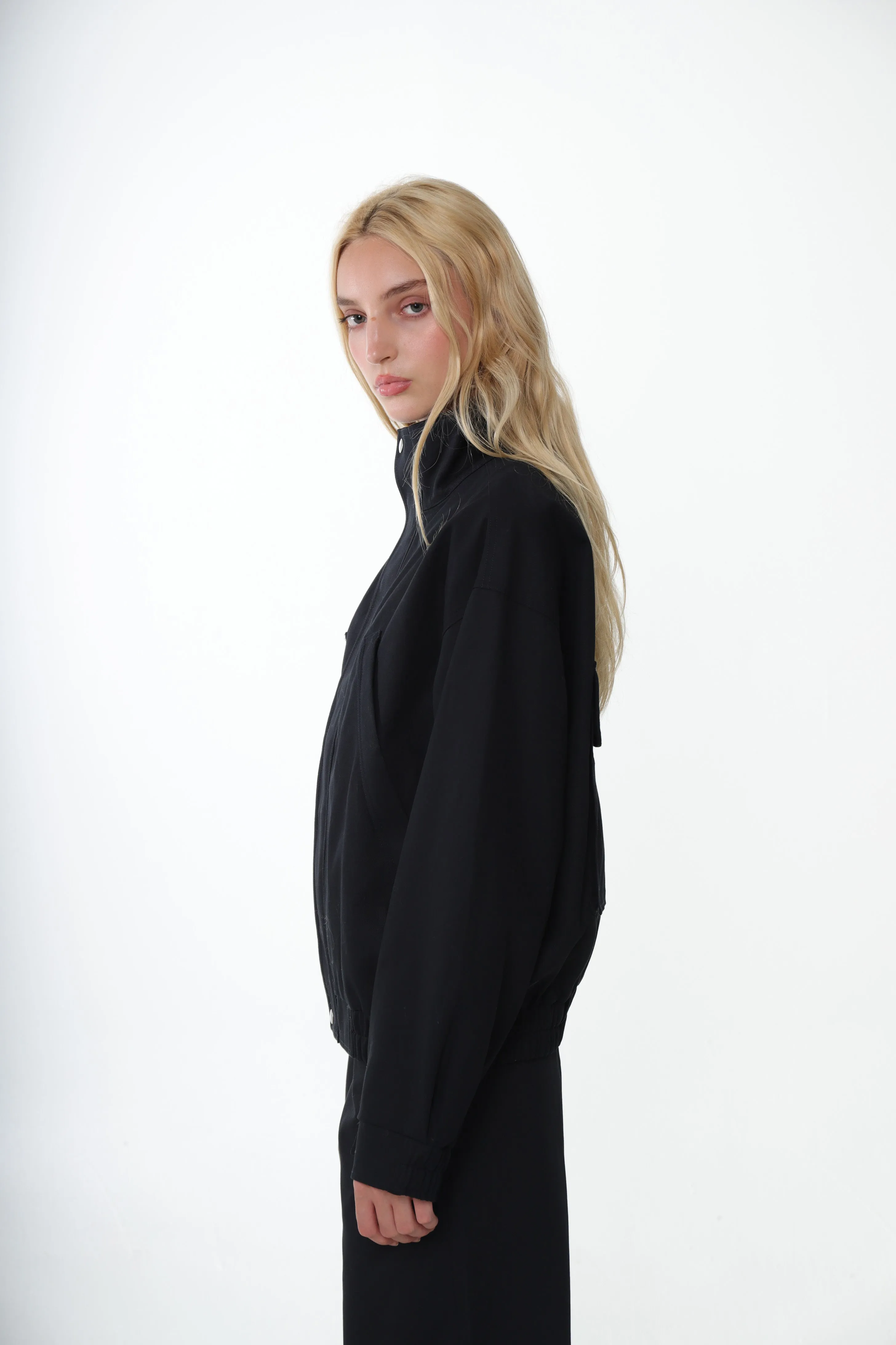 PAPAS JACKET IN BLACK sold by Sandy Liang product image thumbnail 3