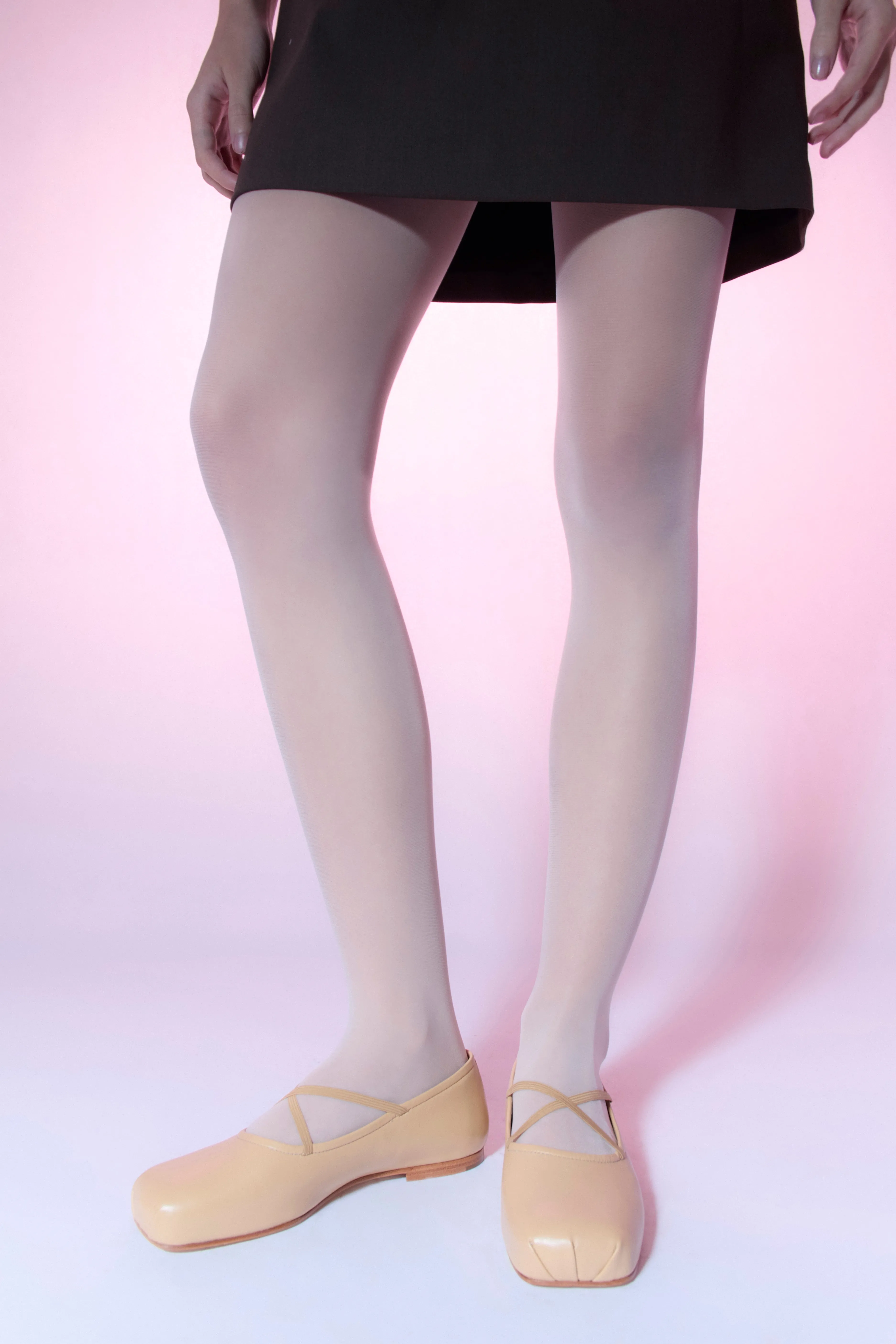 CRISS CROSS POINTE IN BEIGE NAPPA sold by Sandy Liang product image thumbnail 4