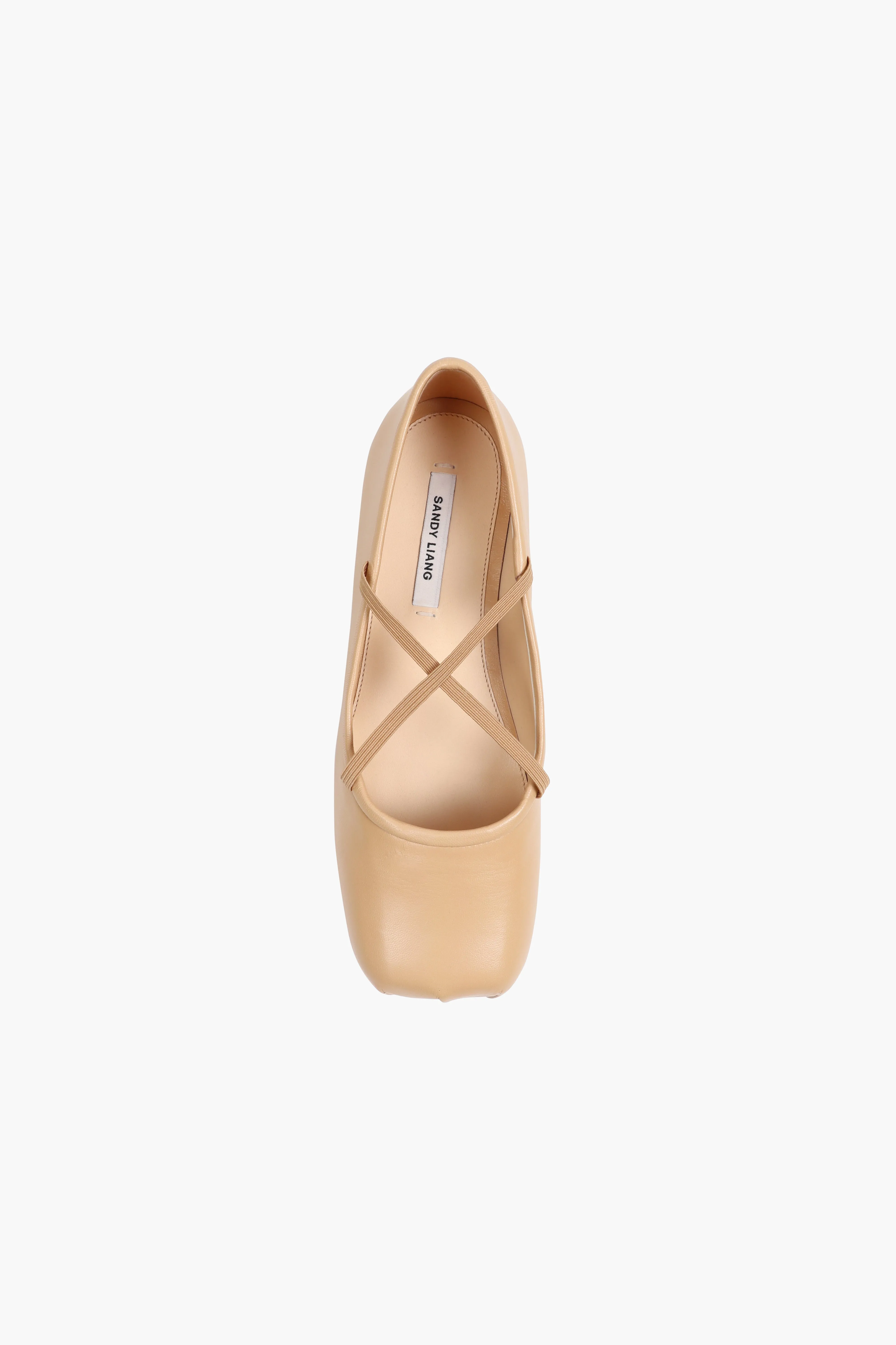 CRISS CROSS POINTE IN BEIGE NAPPA sold by Sandy Liang product image thumbnail 2