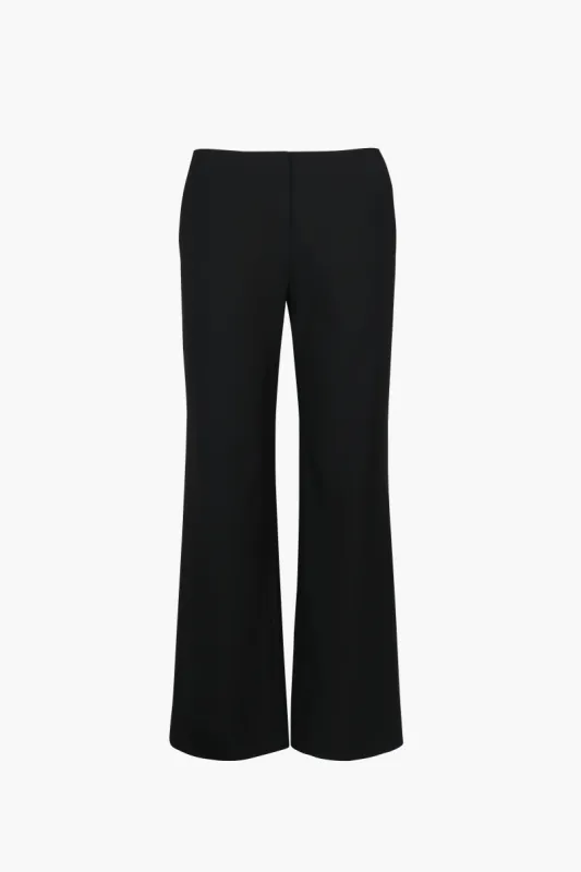 RIDE PANT IN BLACK made by Sandy Liang