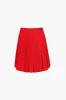 ASTRA SKORT IN RED sold by Sandy Liang