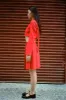 ASTRA SKORT IN RED sold by Sandy Liang