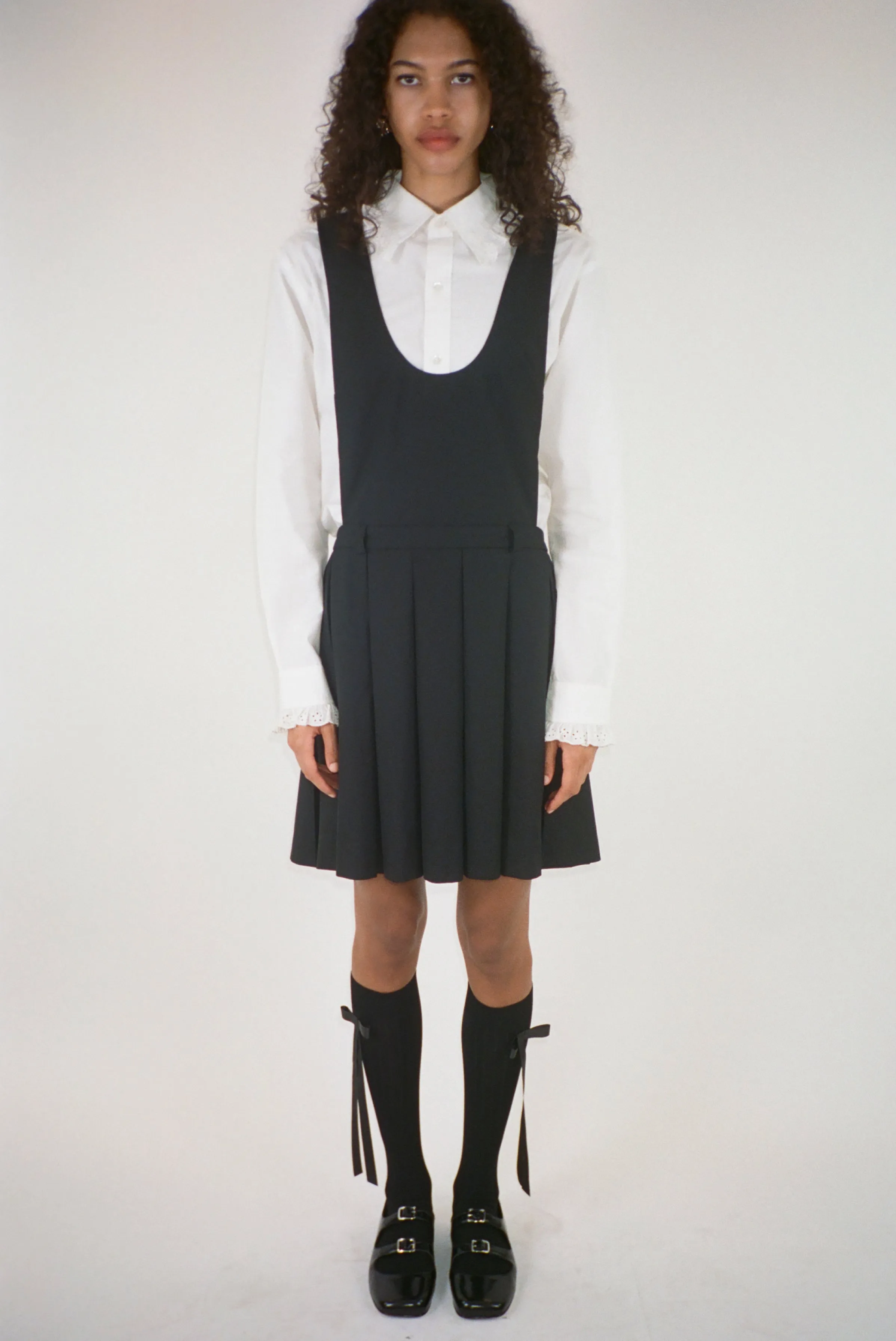 THESIS PINAFORE DRESS sold by Sandy Liang product image thumbnail 5