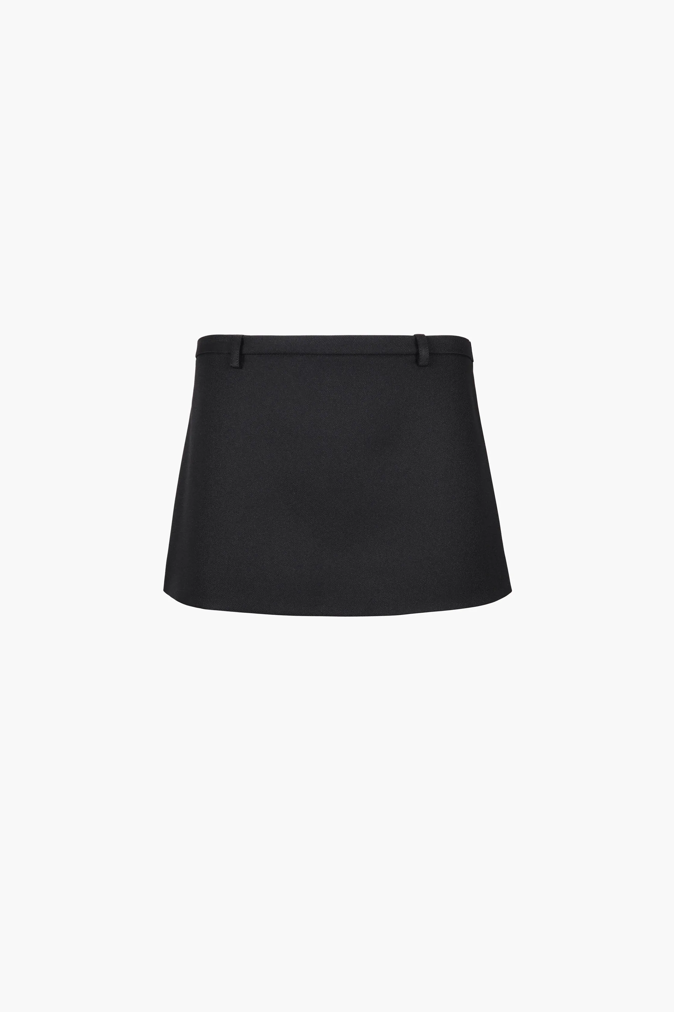 HOLLY SKIRT IN BLACK sold by Sandy Liang