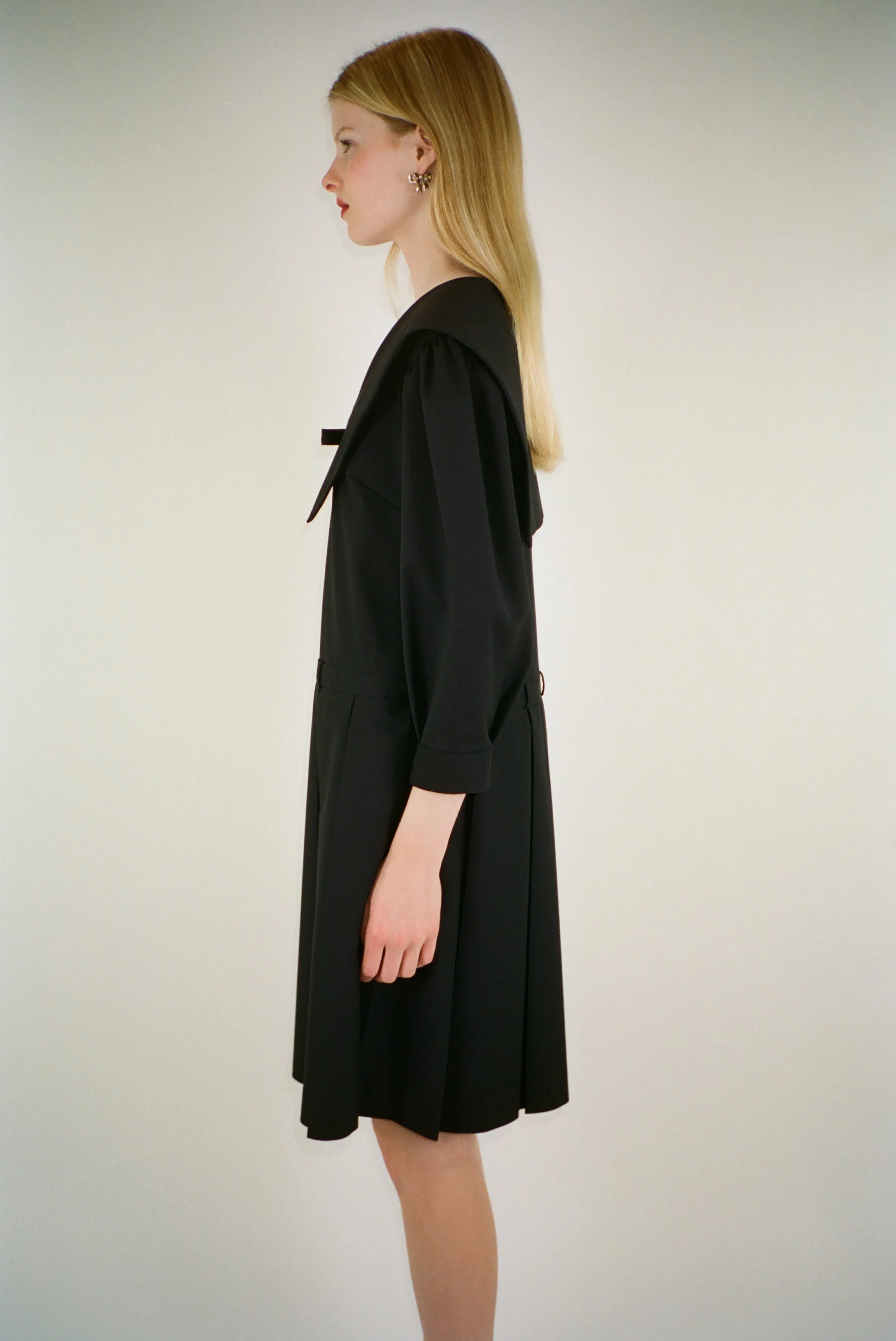 KISMET DRESS IN BLACK sold by Sandy Liang product image thumbnail 3