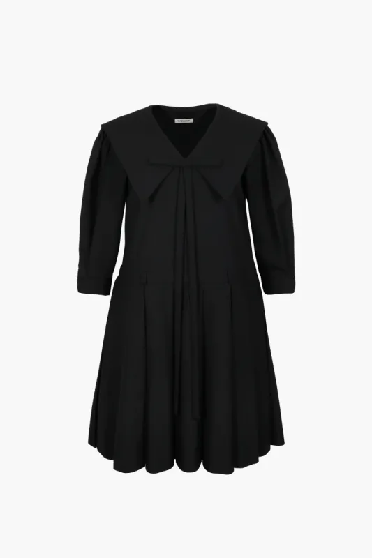 KISMET DRESS IN BLACK made by Sandy Liang