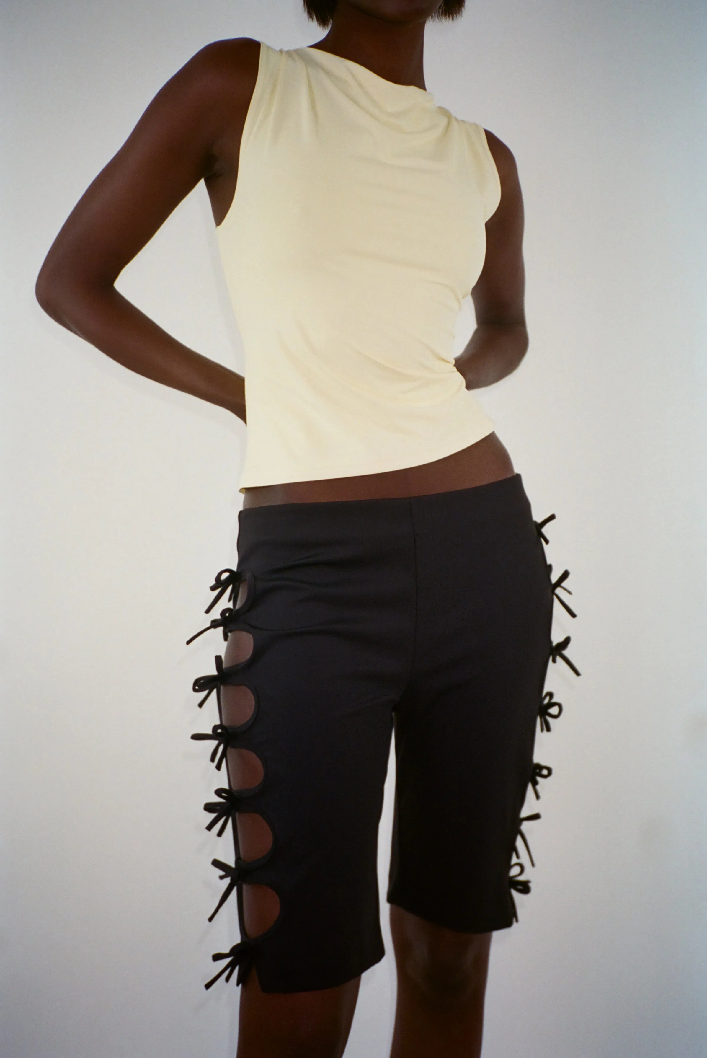 ANA TOP IN BUTTER sold by Sandy Liang product image thumbnail 2