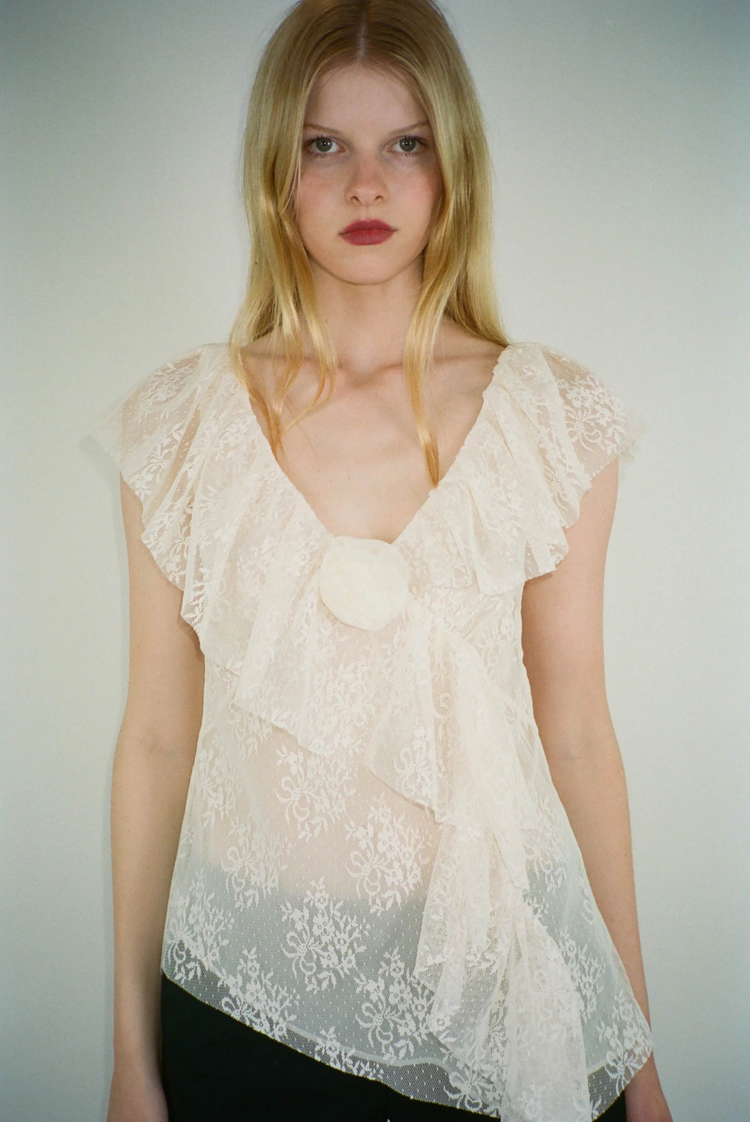 TORINO TOP IN BONE sold by Sandy Liang product image thumbnail 2