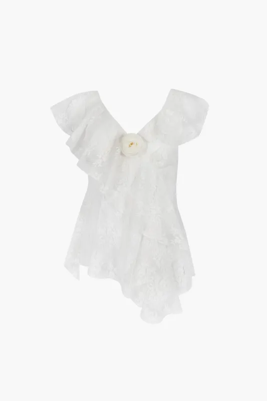 TORINO TOP IN BONE sold by Sandy Liang