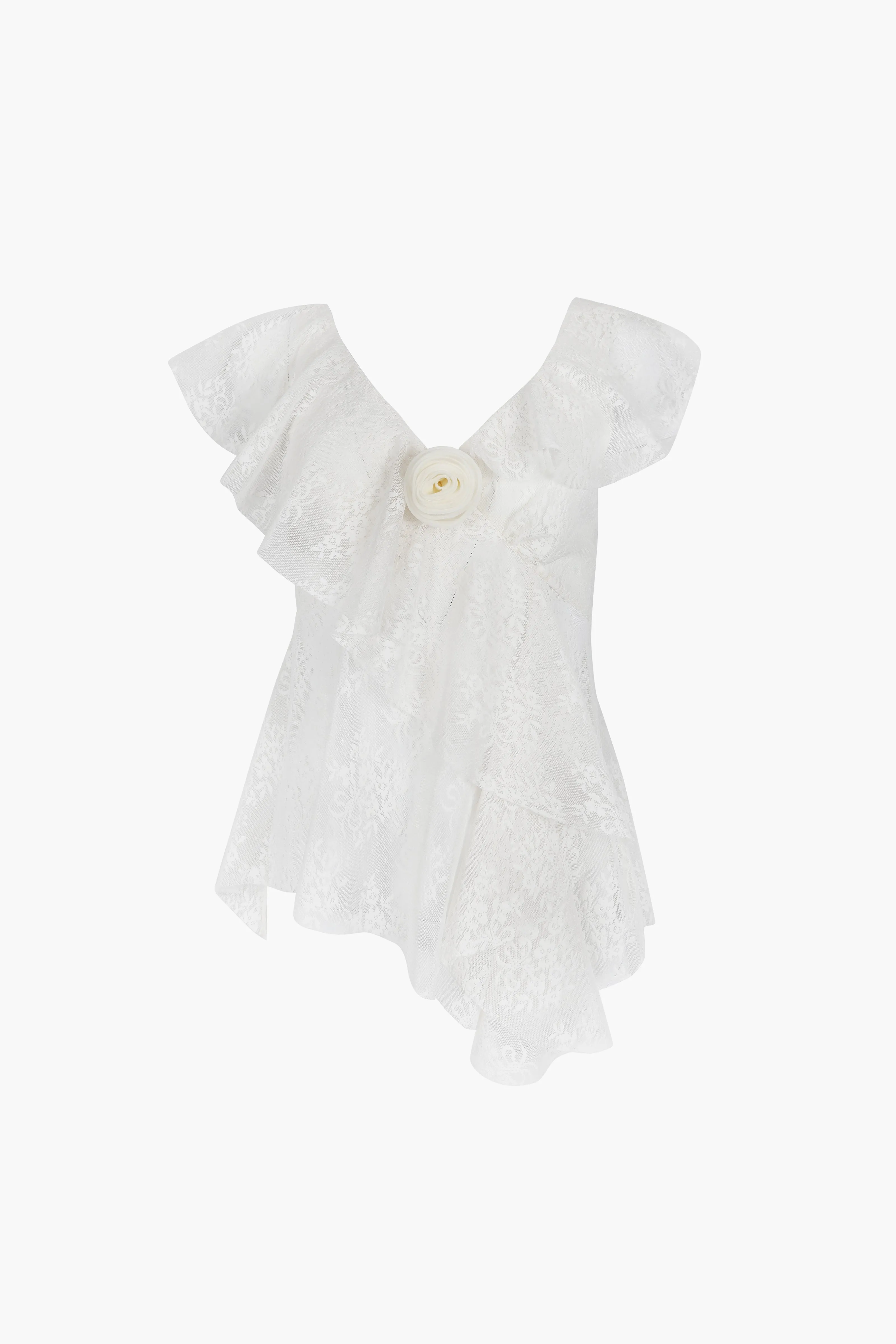 TORINO TOP IN BONE sold by Sandy Liang