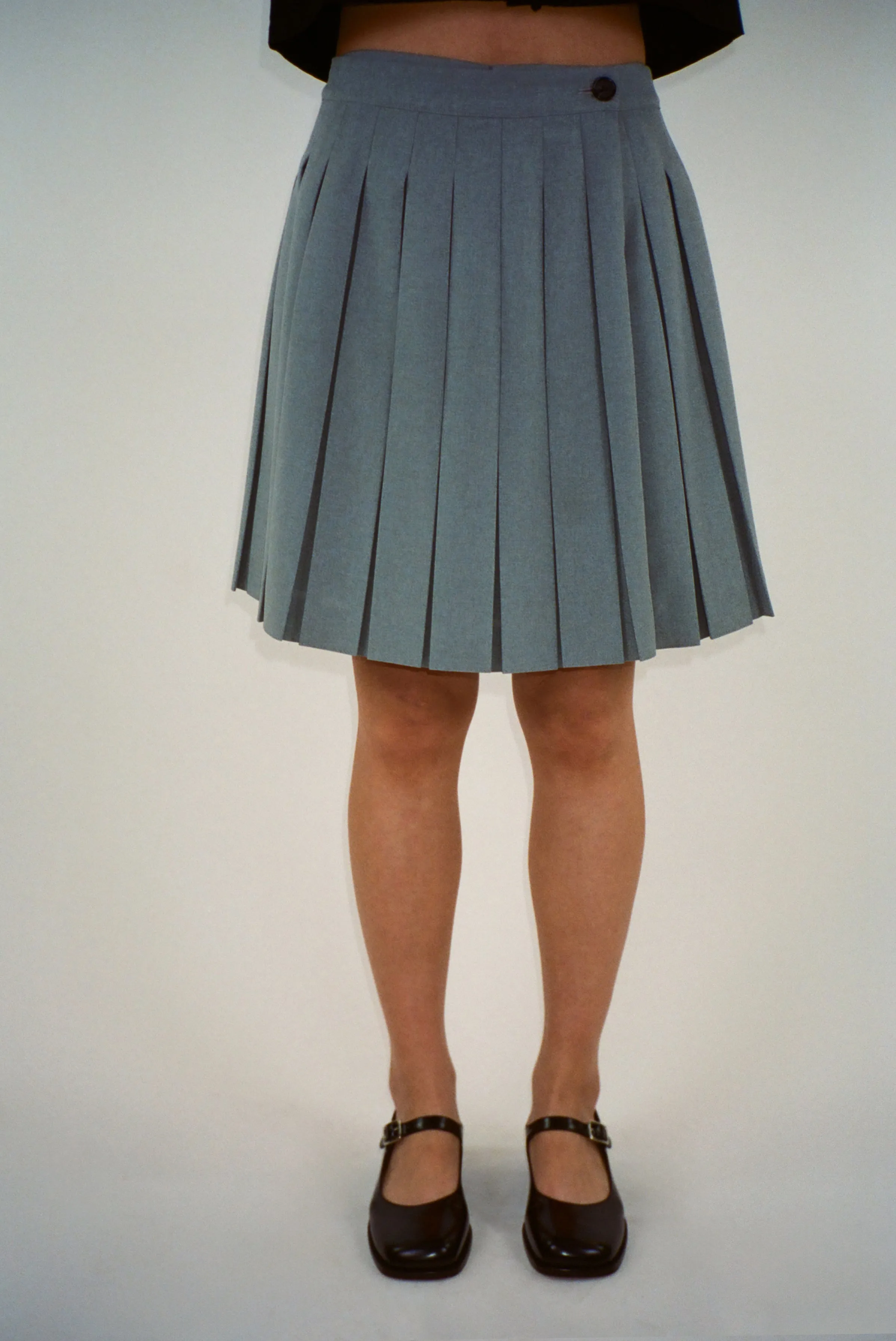 ASTRA SKORT IN GREY sold by Sandy Liang product image thumbnail 4
