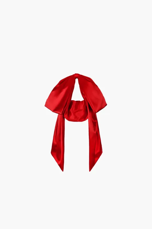 SMALL REGALO BAG IN LIPSTICK sold by Sandy Liang