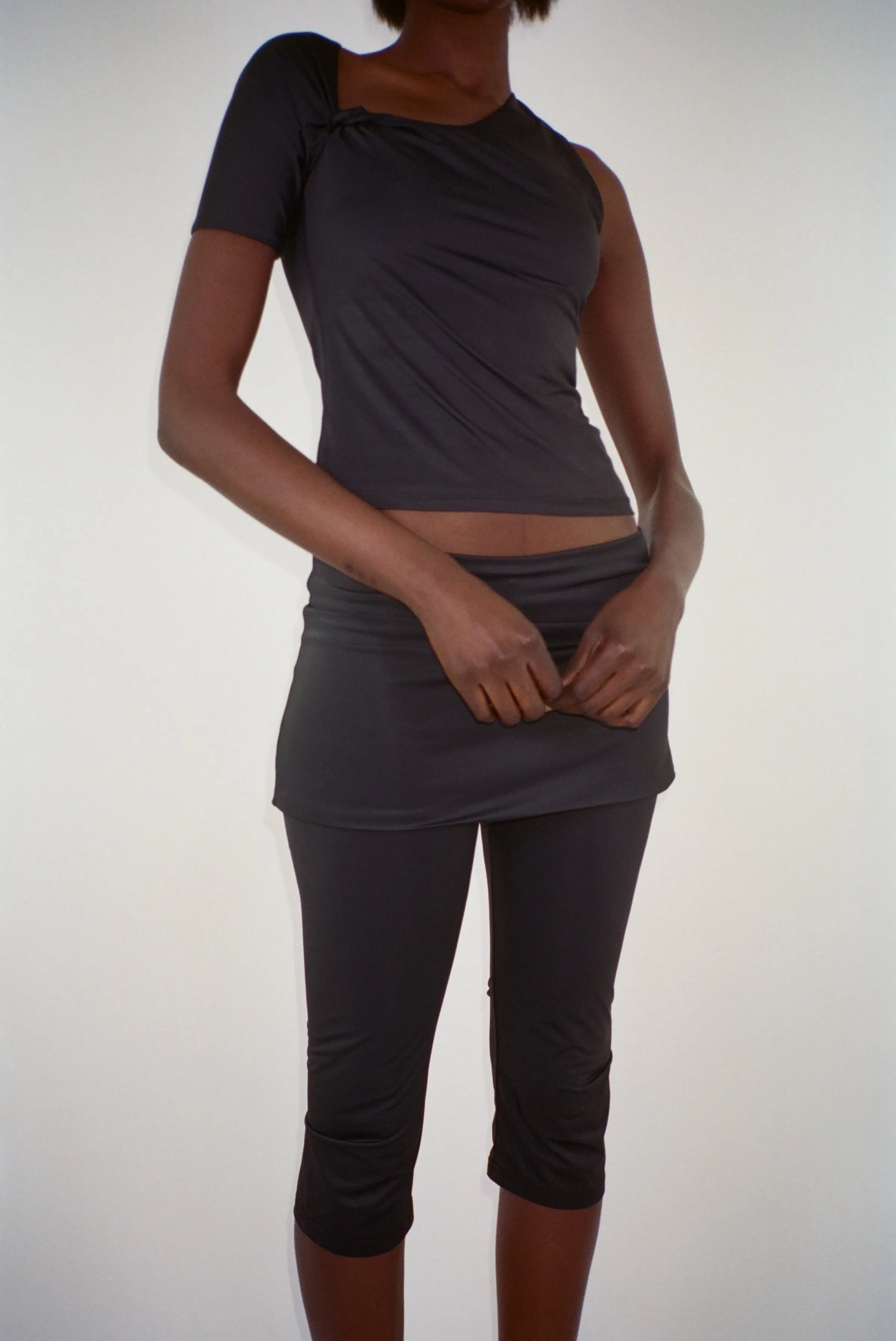 SOLOW CAPRI IN BLACK sold by Sandy Liang product image thumbnail 3