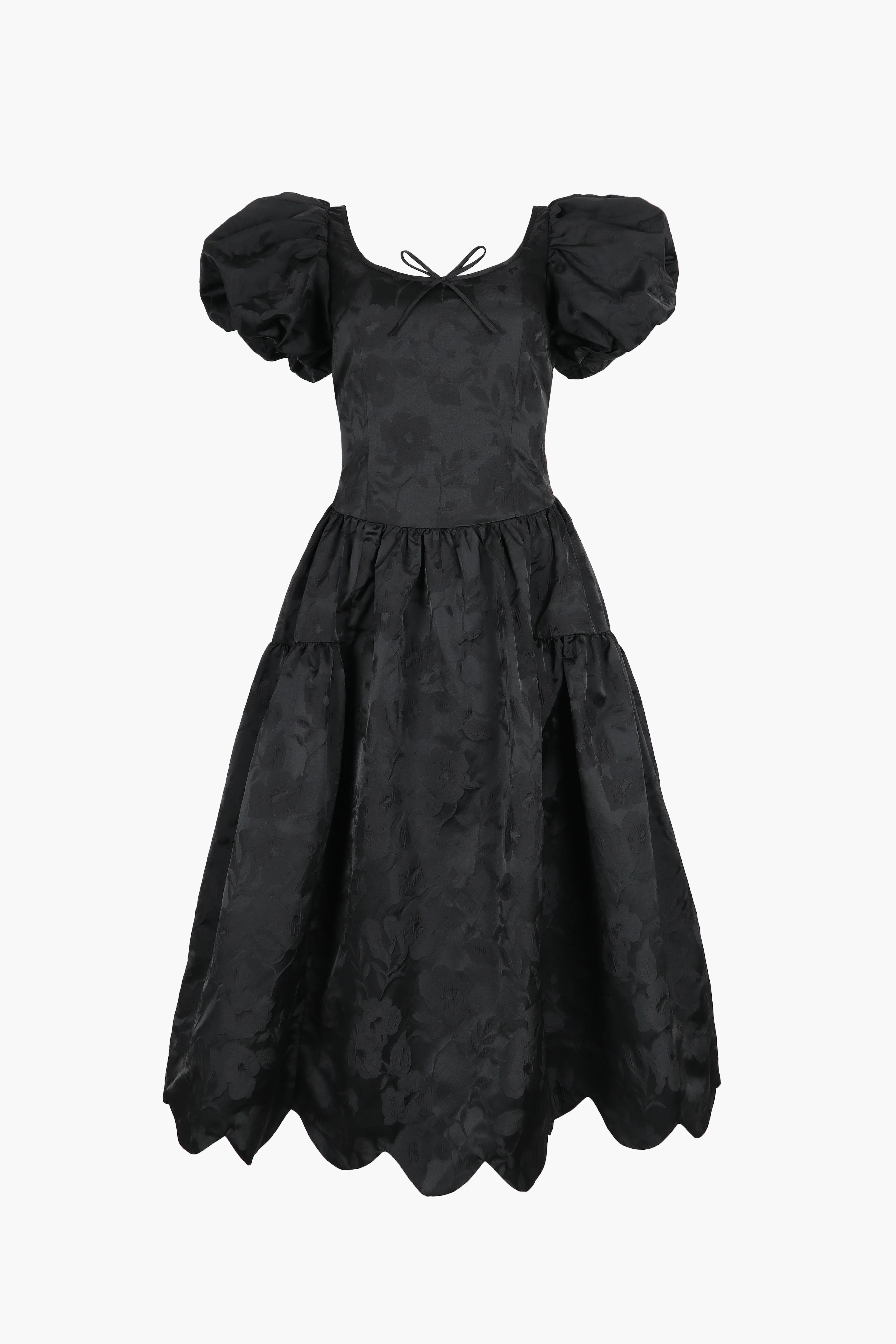 CIL DRESS IN BLACK sold by Sandy Liang