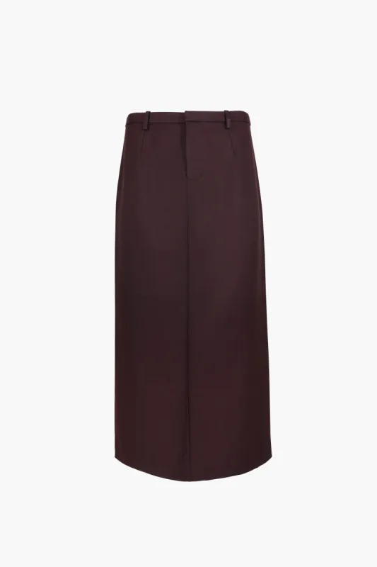 SOCKS SKIRT IN BRUNETTE sold by Sandy Liang