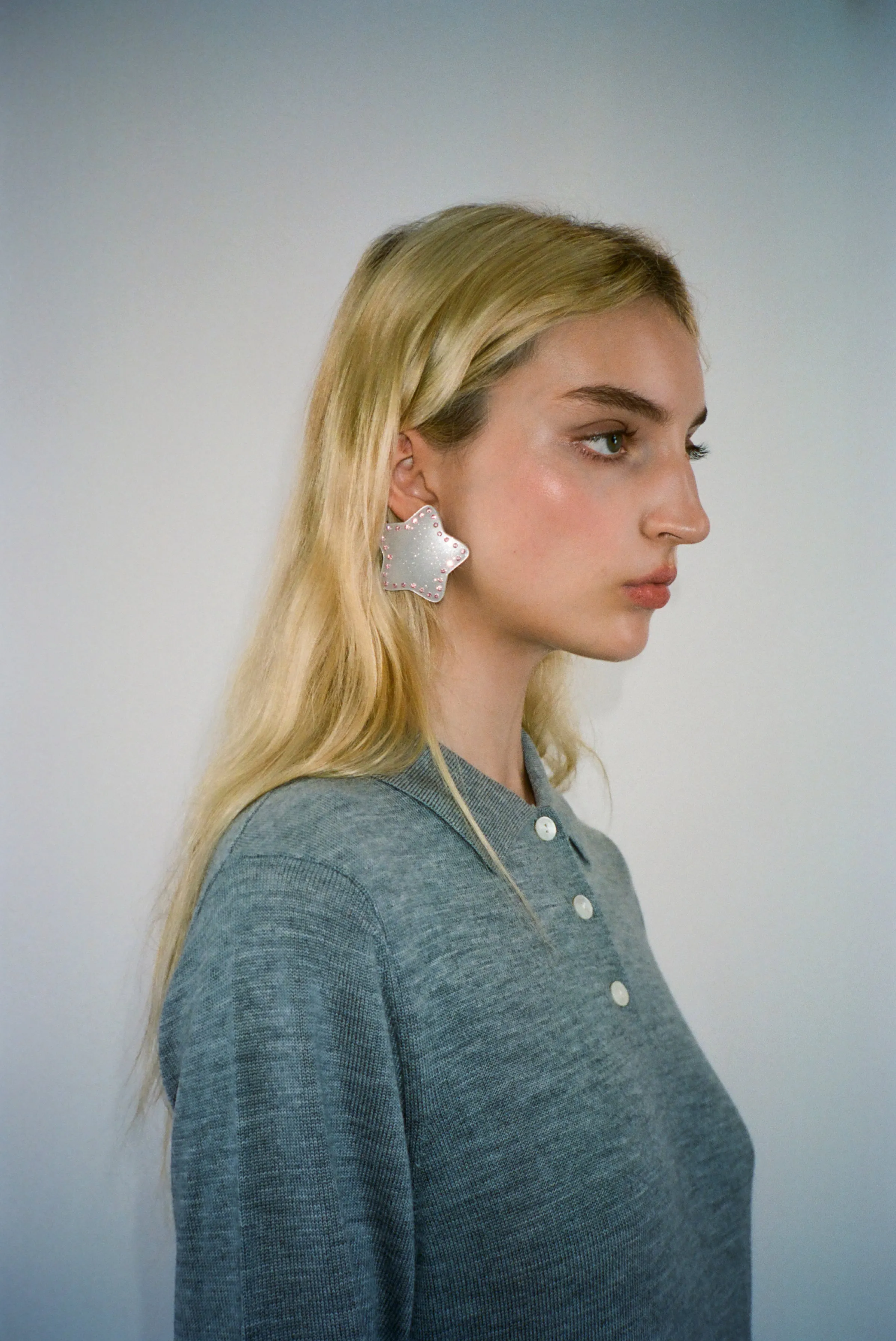 COSMO EARRINGS IN CLOUDY sold by Sandy Liang product image thumbnail 3