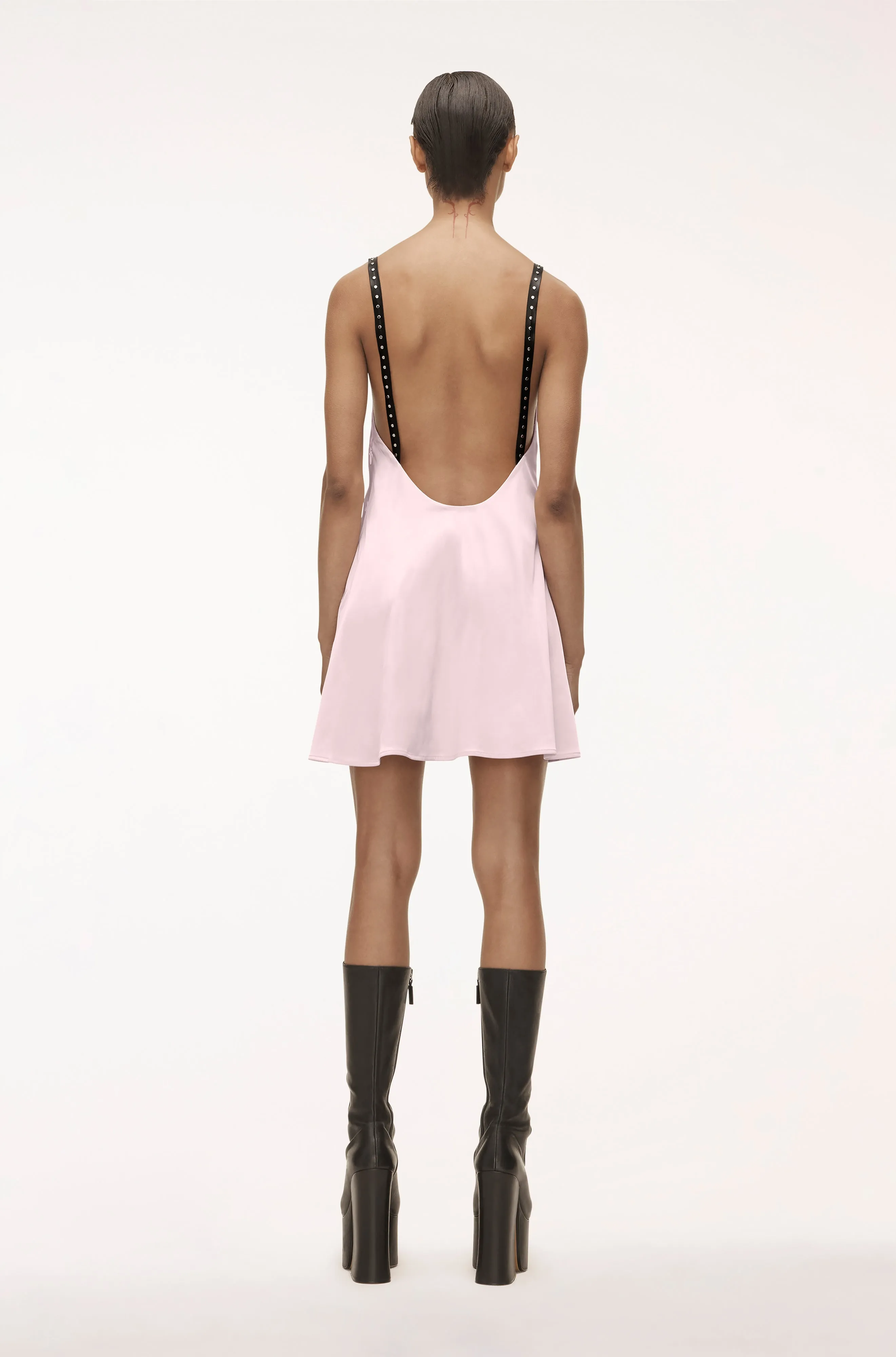 SATIN SLIP DRESS sold by Sandy Liang product image thumbnail 3