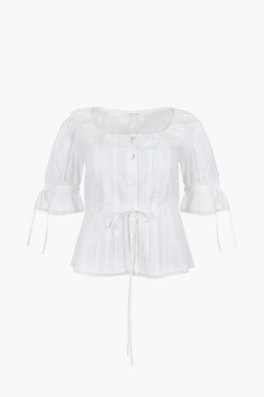 sandy liang GAP TOP リボン Seal Top by Sandy Liang | Rent the Runway